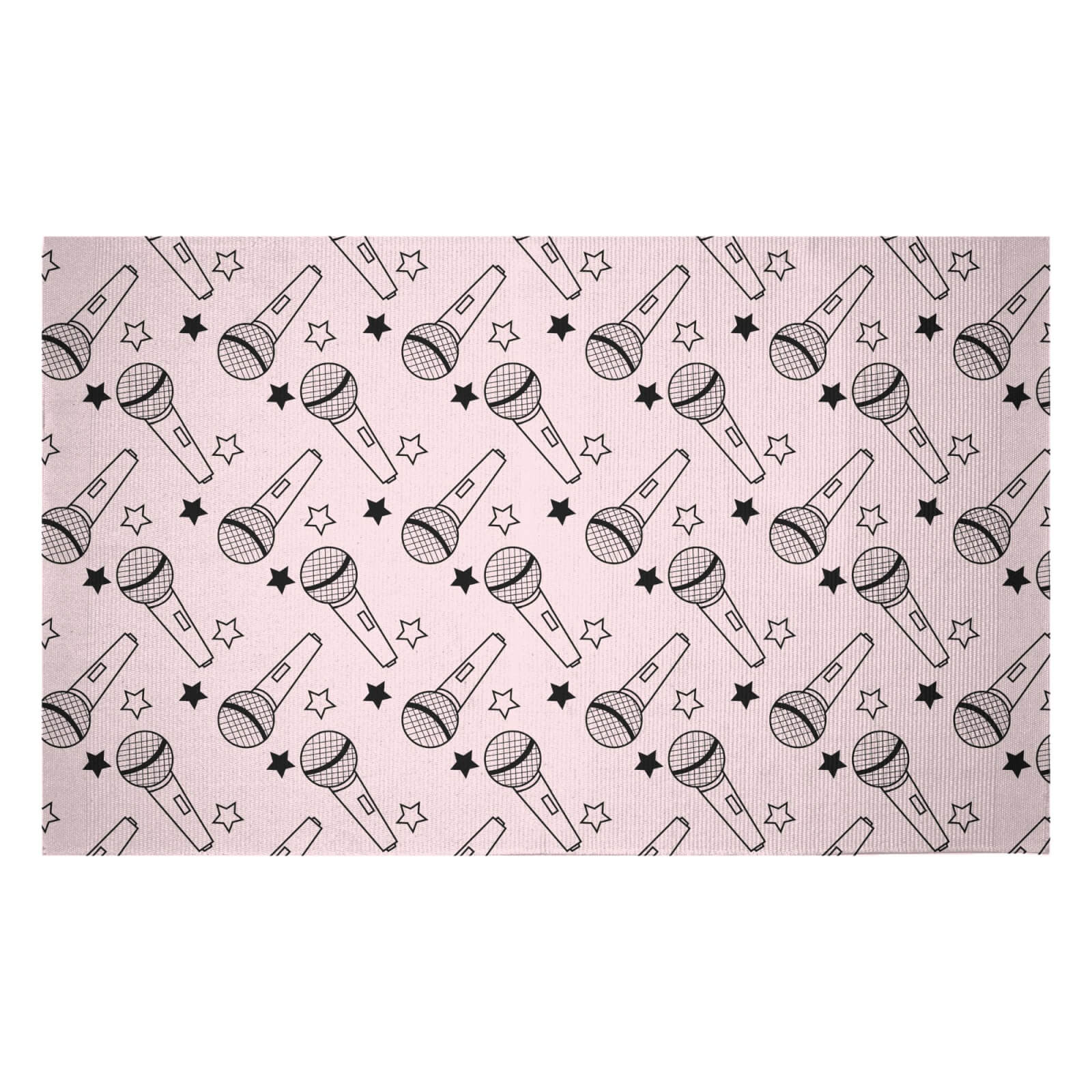 Microphone Woven Rug - Small