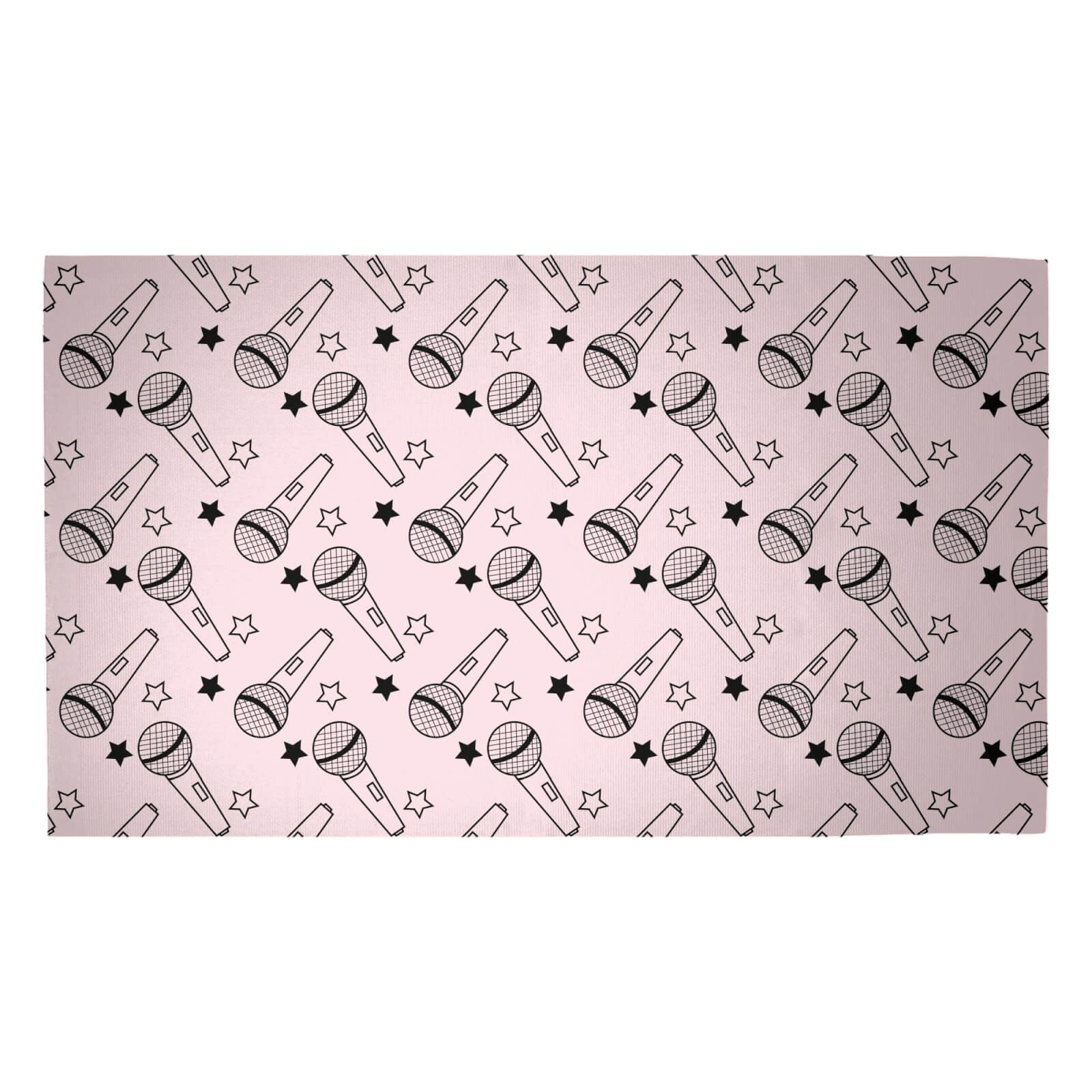 Microphone Woven Rug - Medium