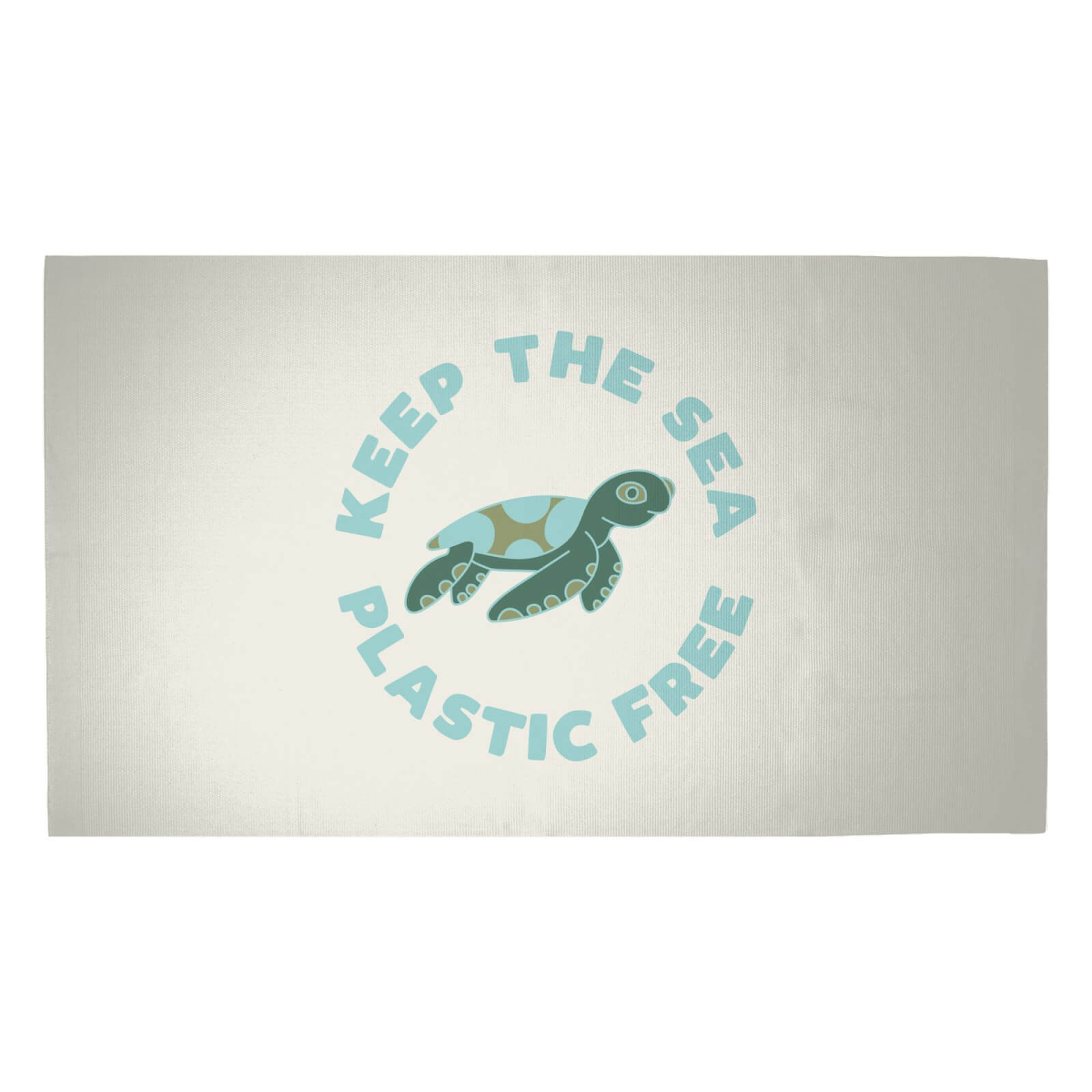 Keep The Sea Plastic Free Woven Rug - Medium