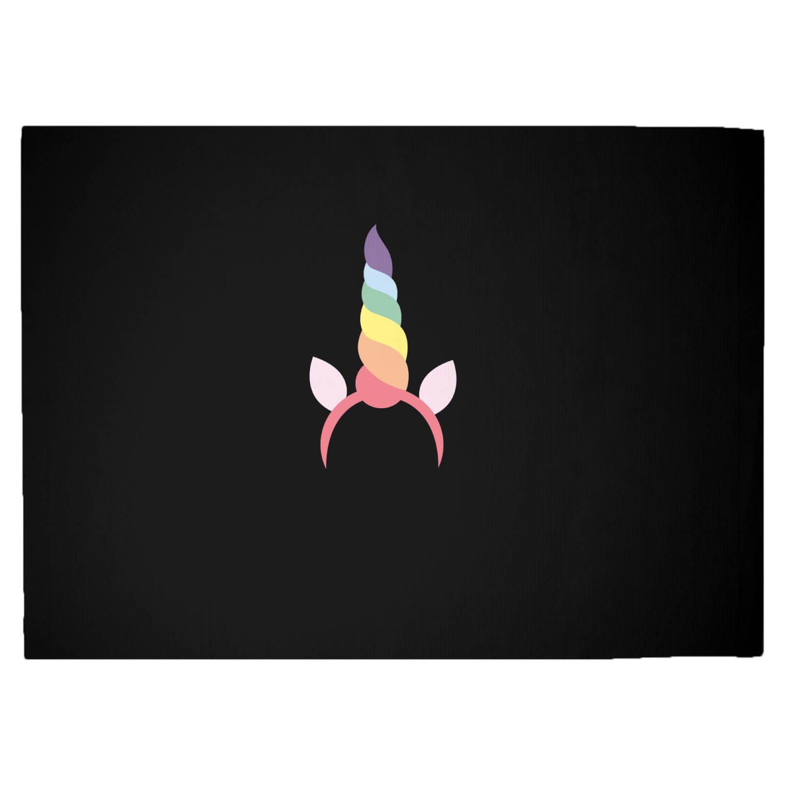 Roll Me In Glitter And Call Me A Unicorn Woven Rug - Large