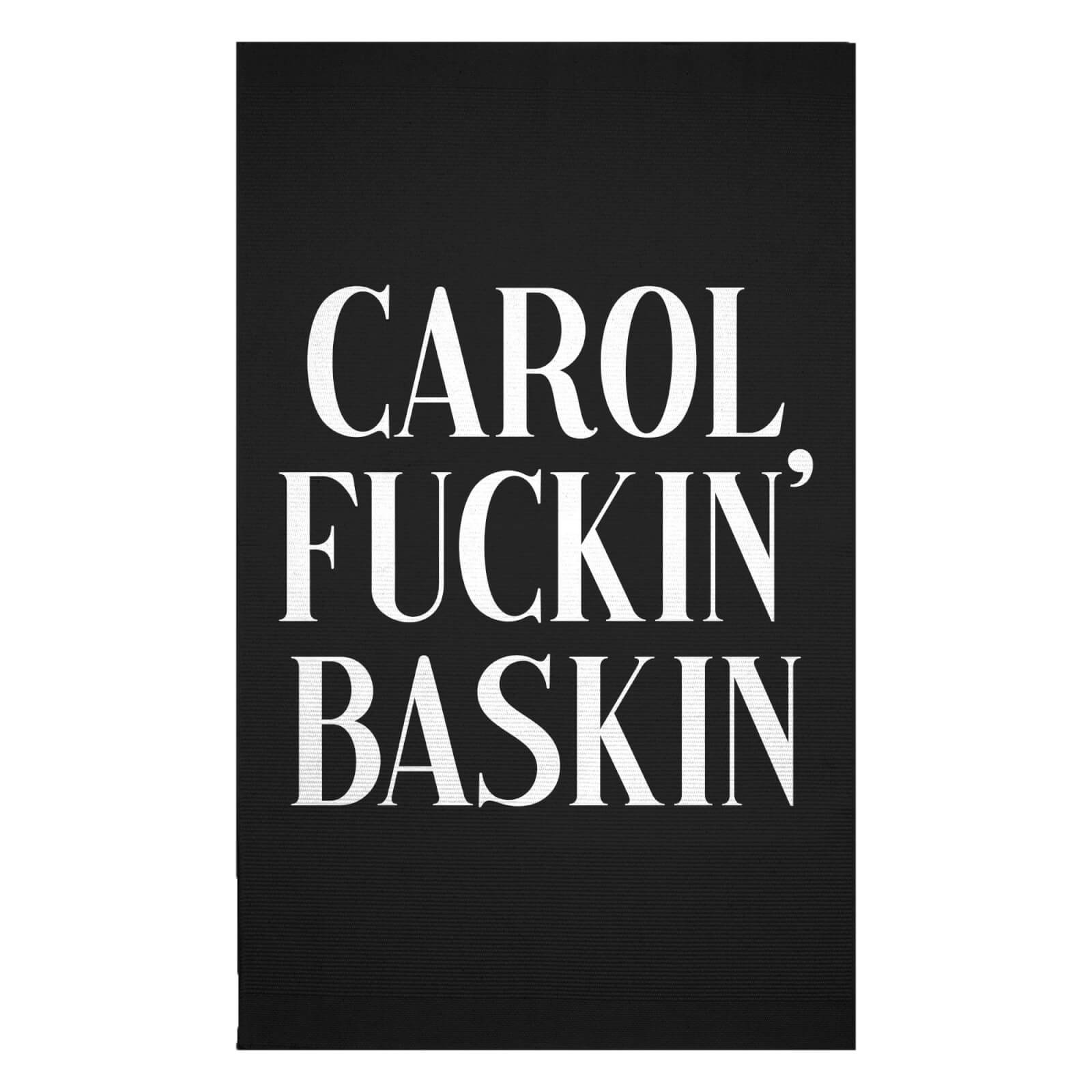 Carol Fuckin' Baskin Woven Rug - Small