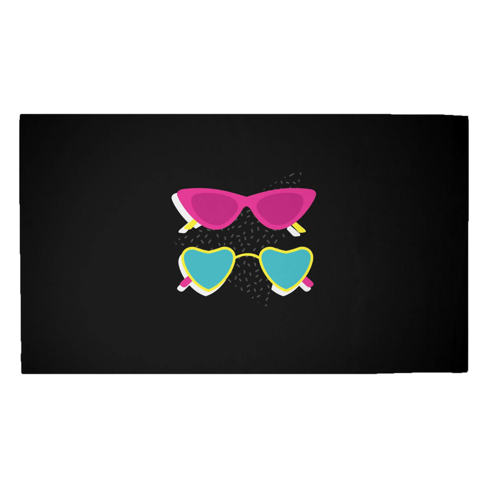 Sunglasses Graphic Woven Rug - Medium