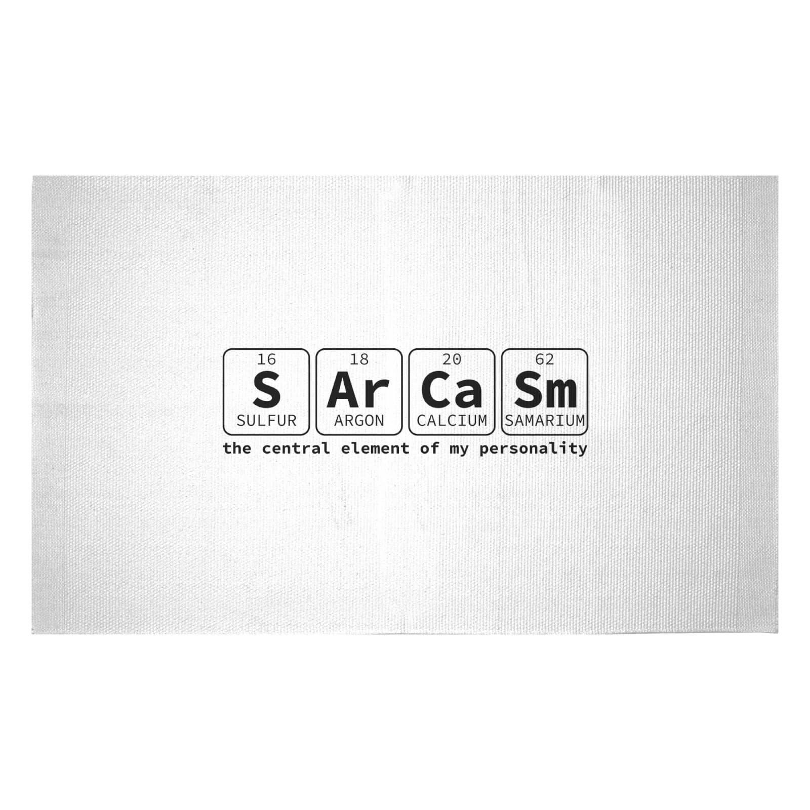 Sarcasm Woven Rug - Small