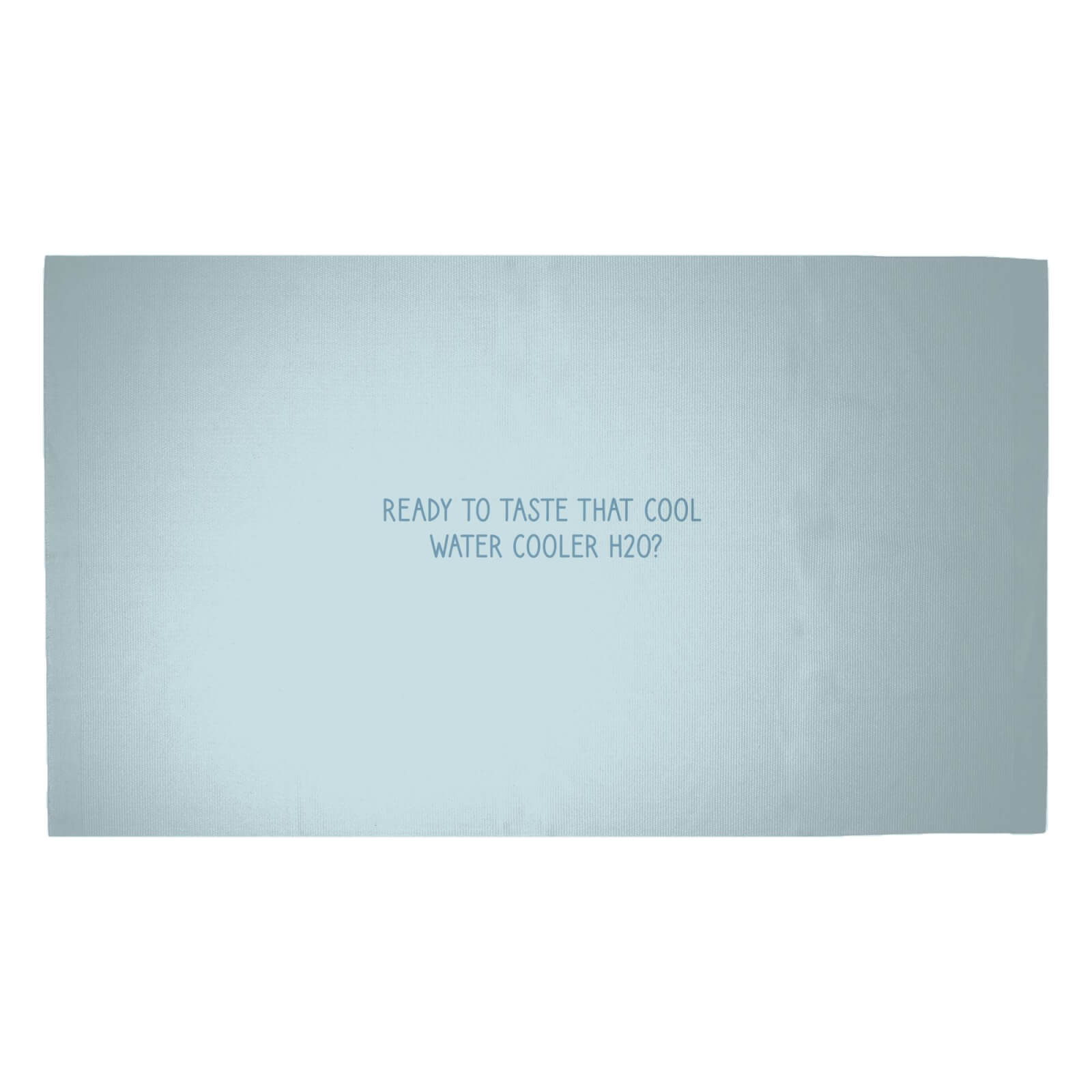 Ready To Taste That Cool Water Cooler H20 Woven Rug - Medium