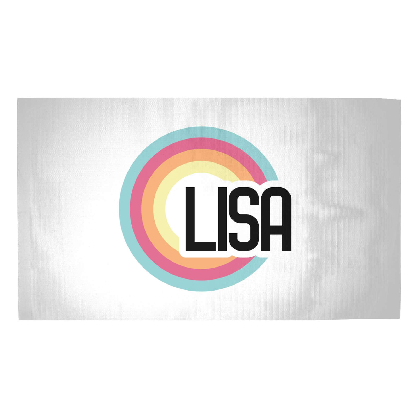 Lisa Rainbow Woven Rug - Medium