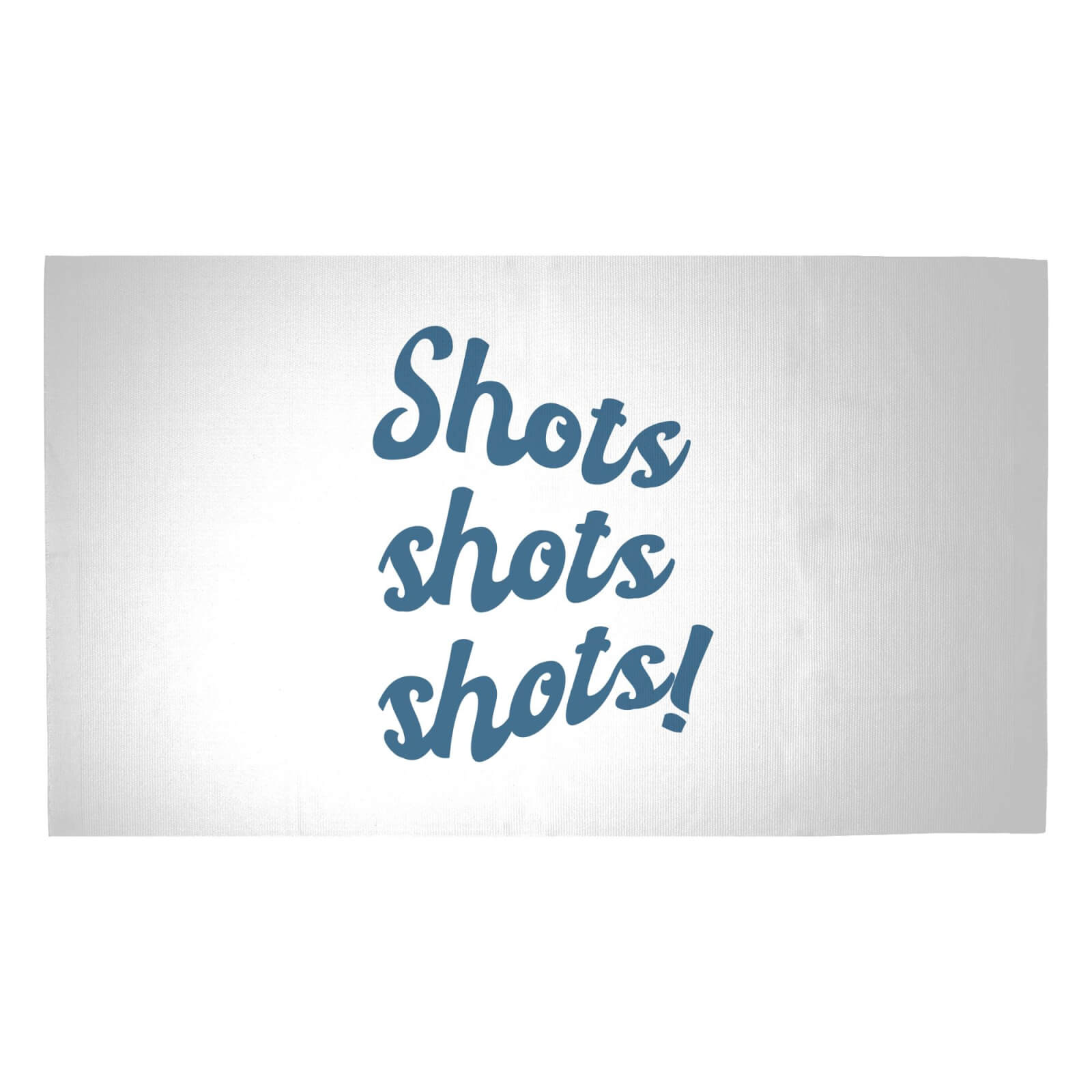 Shots Shots Shots! Woven Rug - Medium