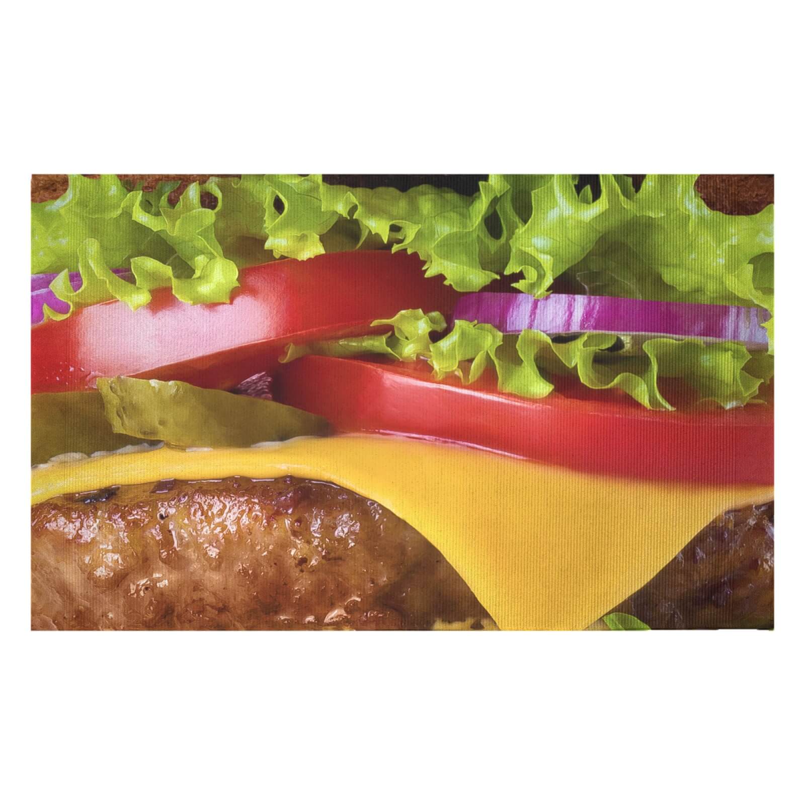 Burger Woven Rug - Small