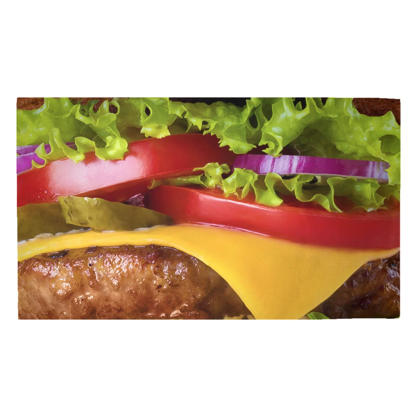Burger Woven Rug - Medium