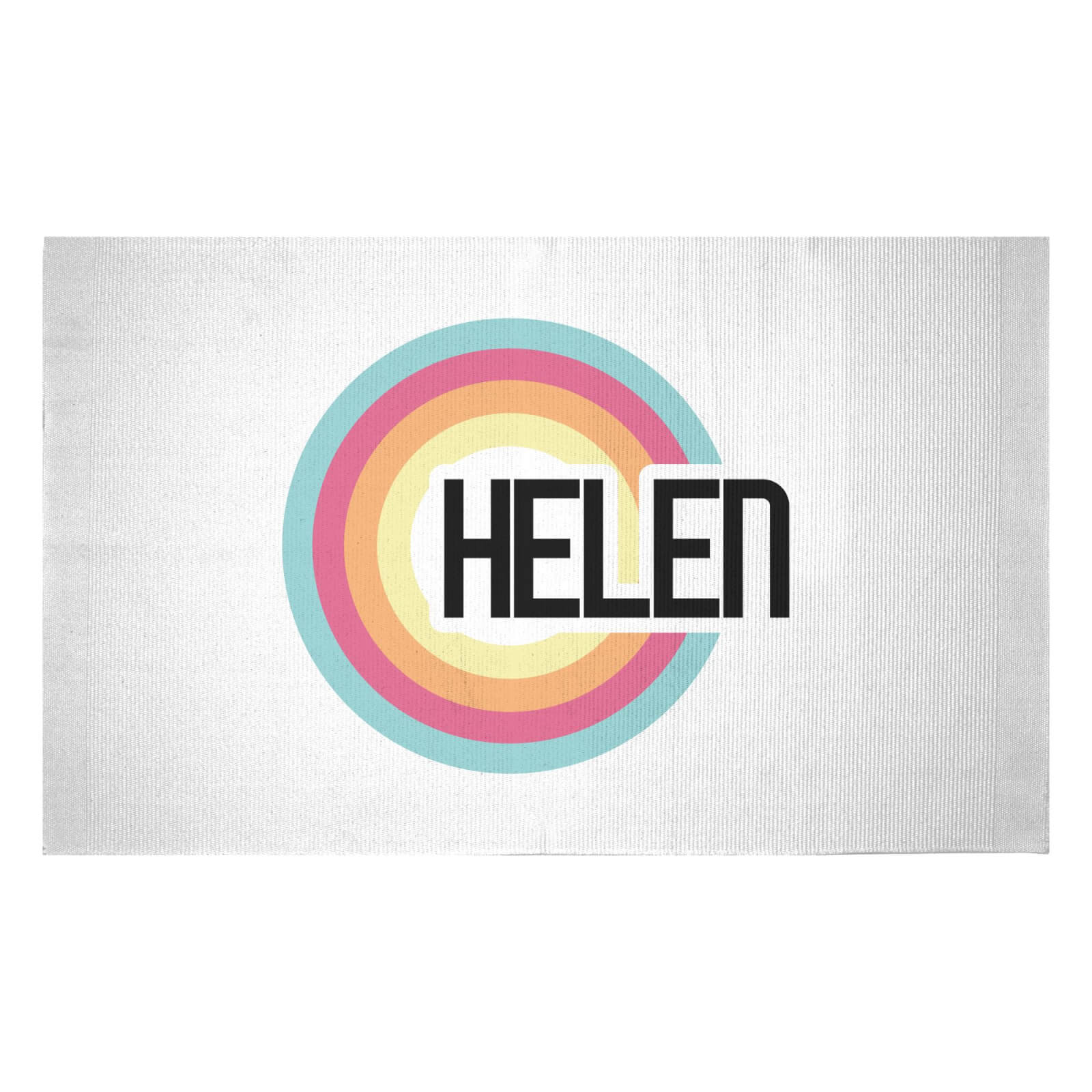 Helen Rainbow Woven Rug - Small