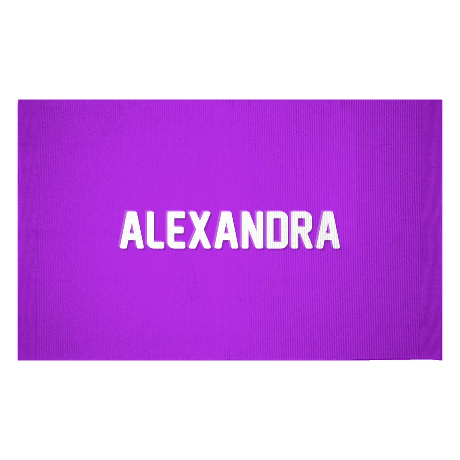 Embossed Alexandra Woven Rug - Small