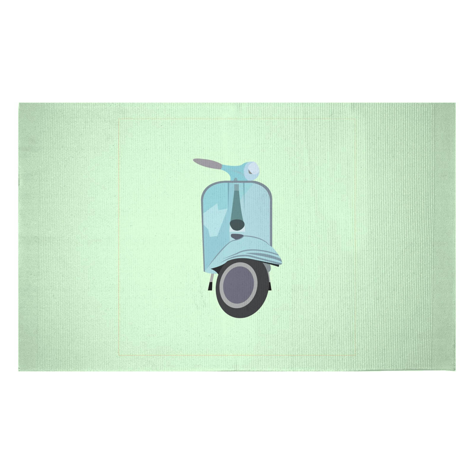 Moped Woven Rug - Small