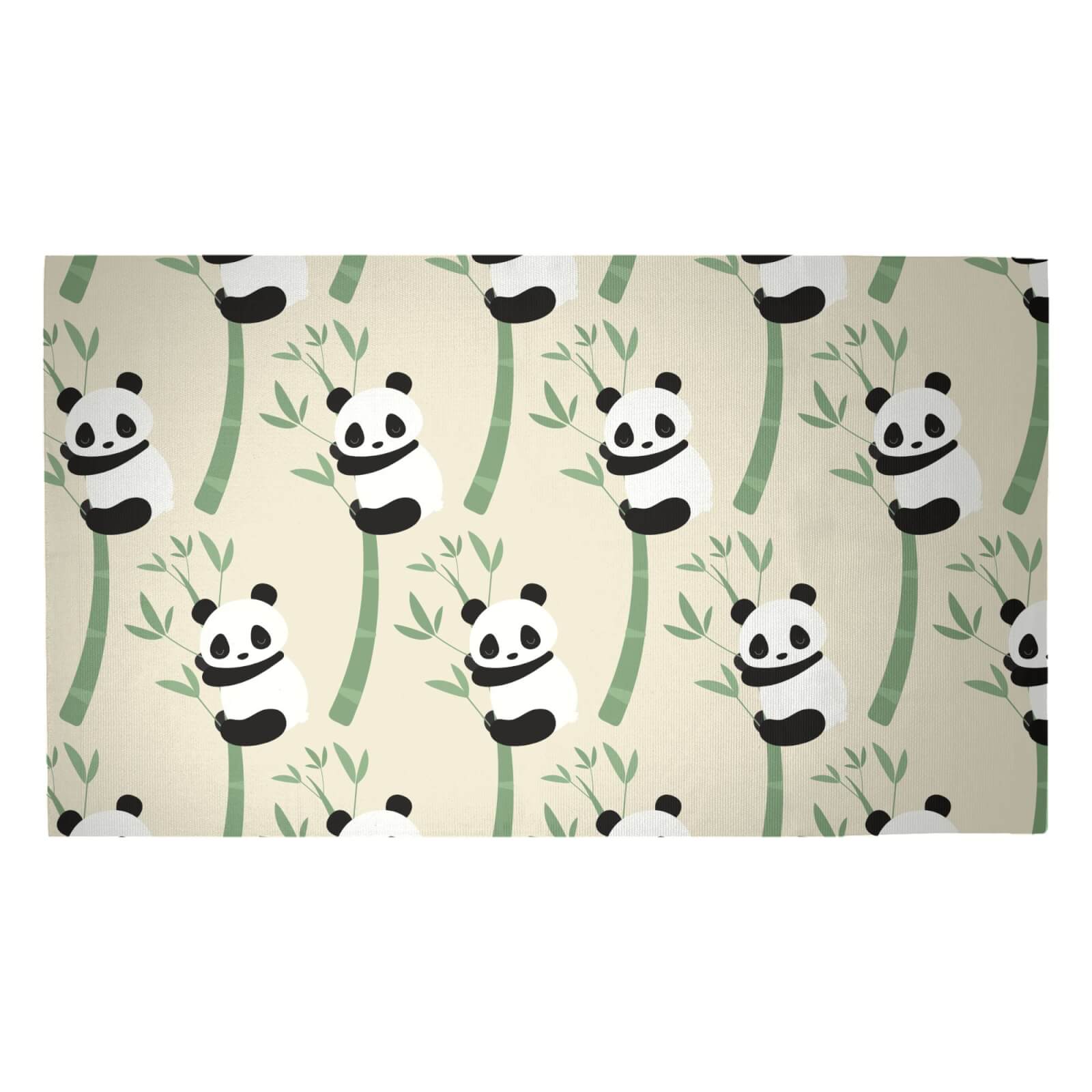 Bamboo Climbers Woven Rug - Medium