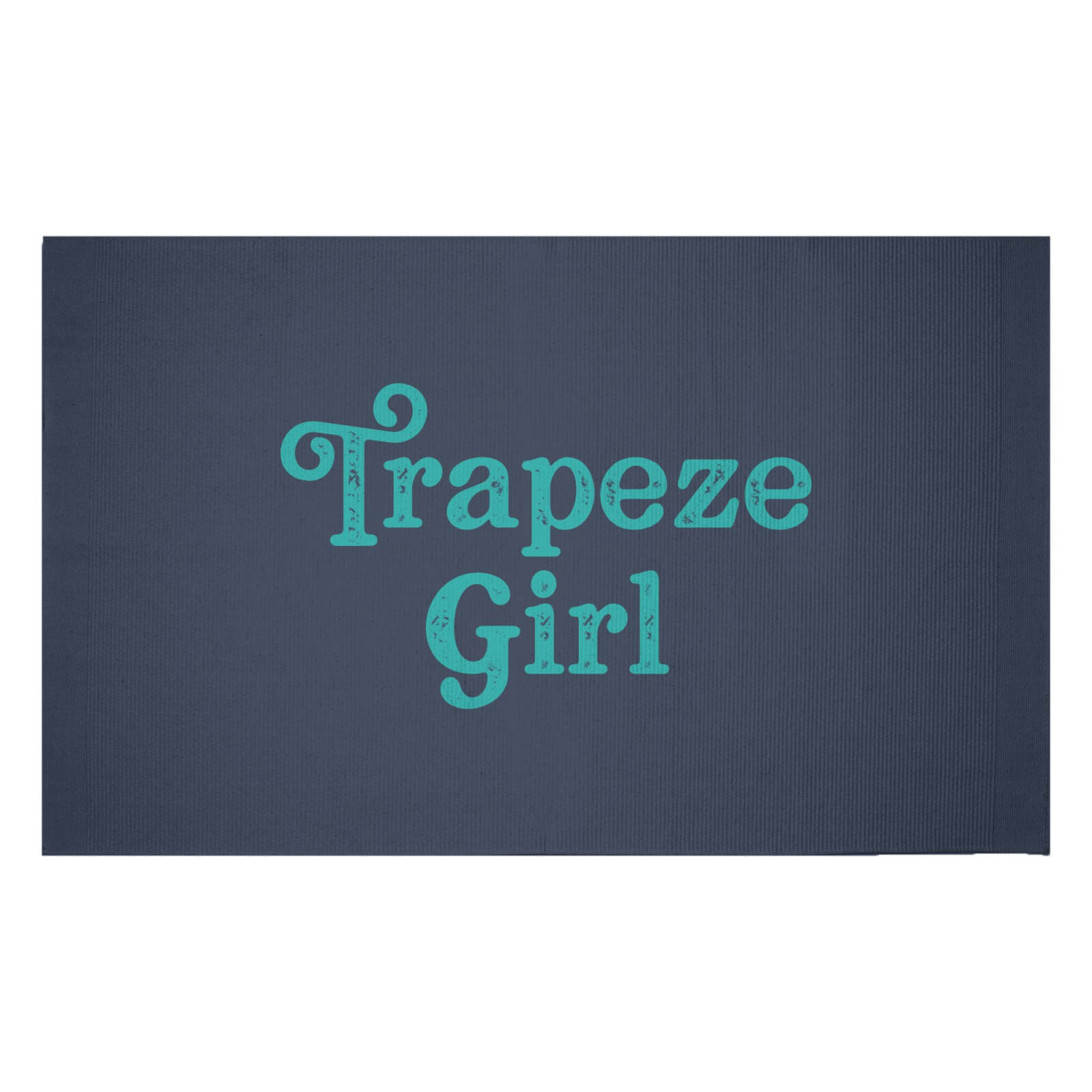 Trapeze Girl Woven Rug - Small