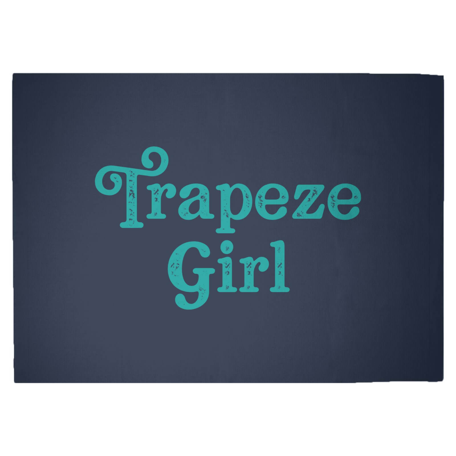 Trapeze Girl Woven Rug - Large