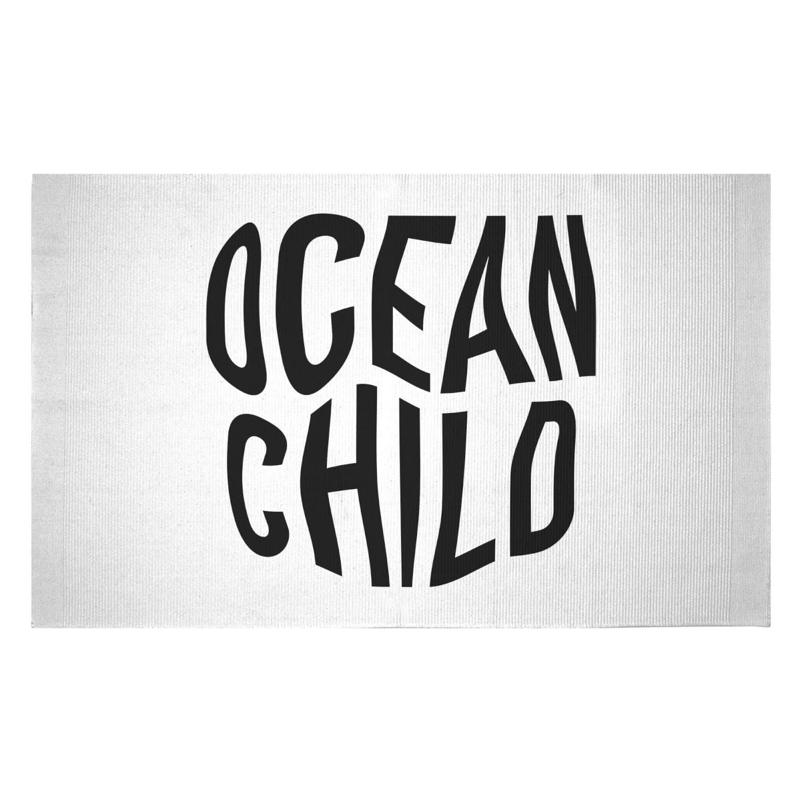 Ocean Child Woven Rug - Small