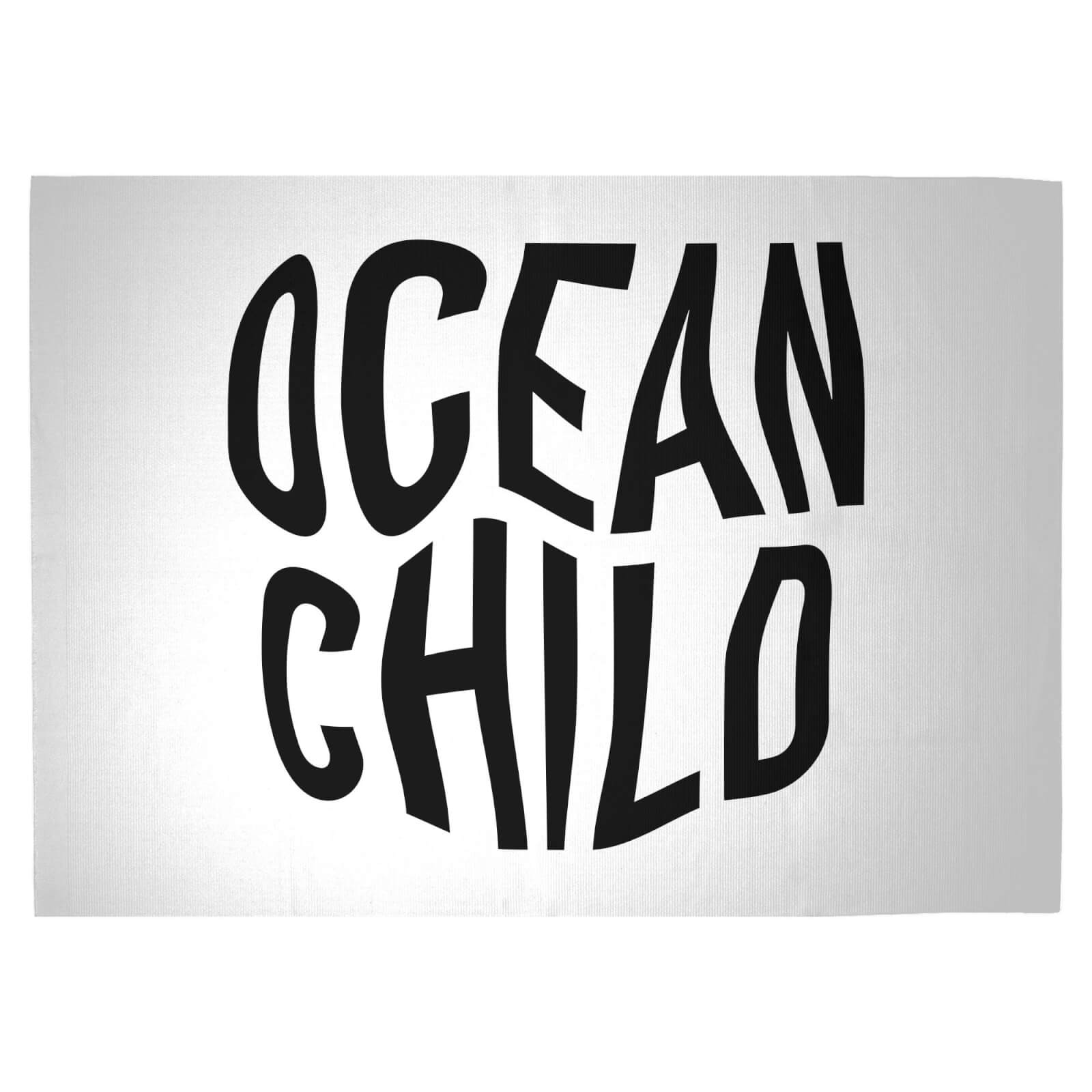 Ocean Child Woven Rug - Large