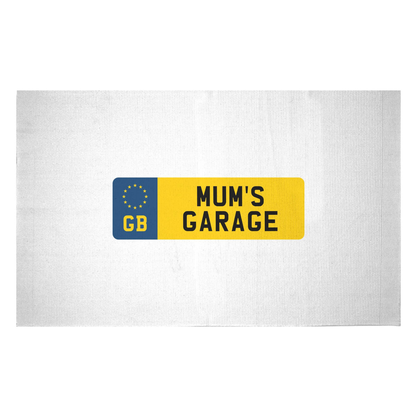 Mum's Garage Woven Rug - Small
