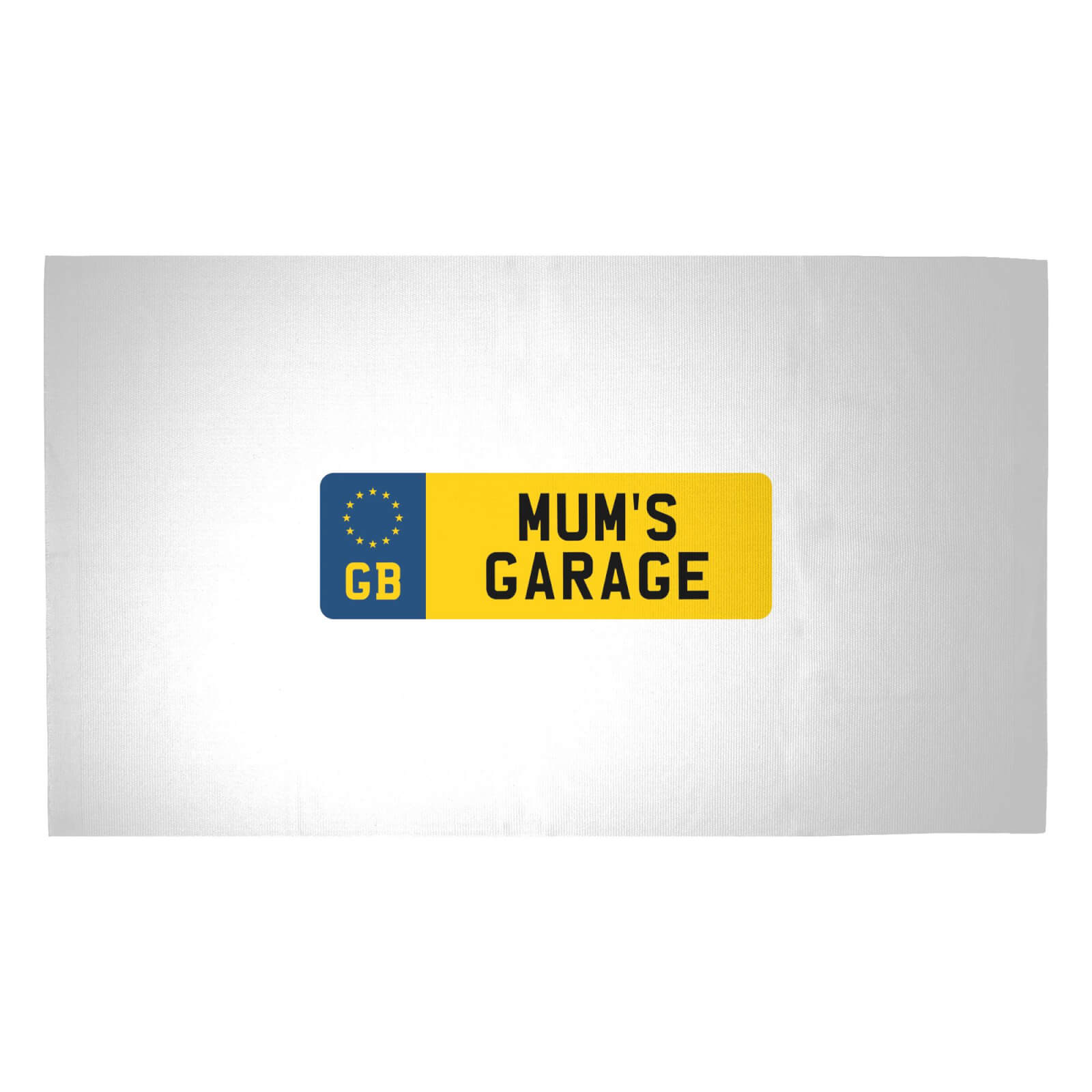 Mum's Garage Woven Rug - Medium
