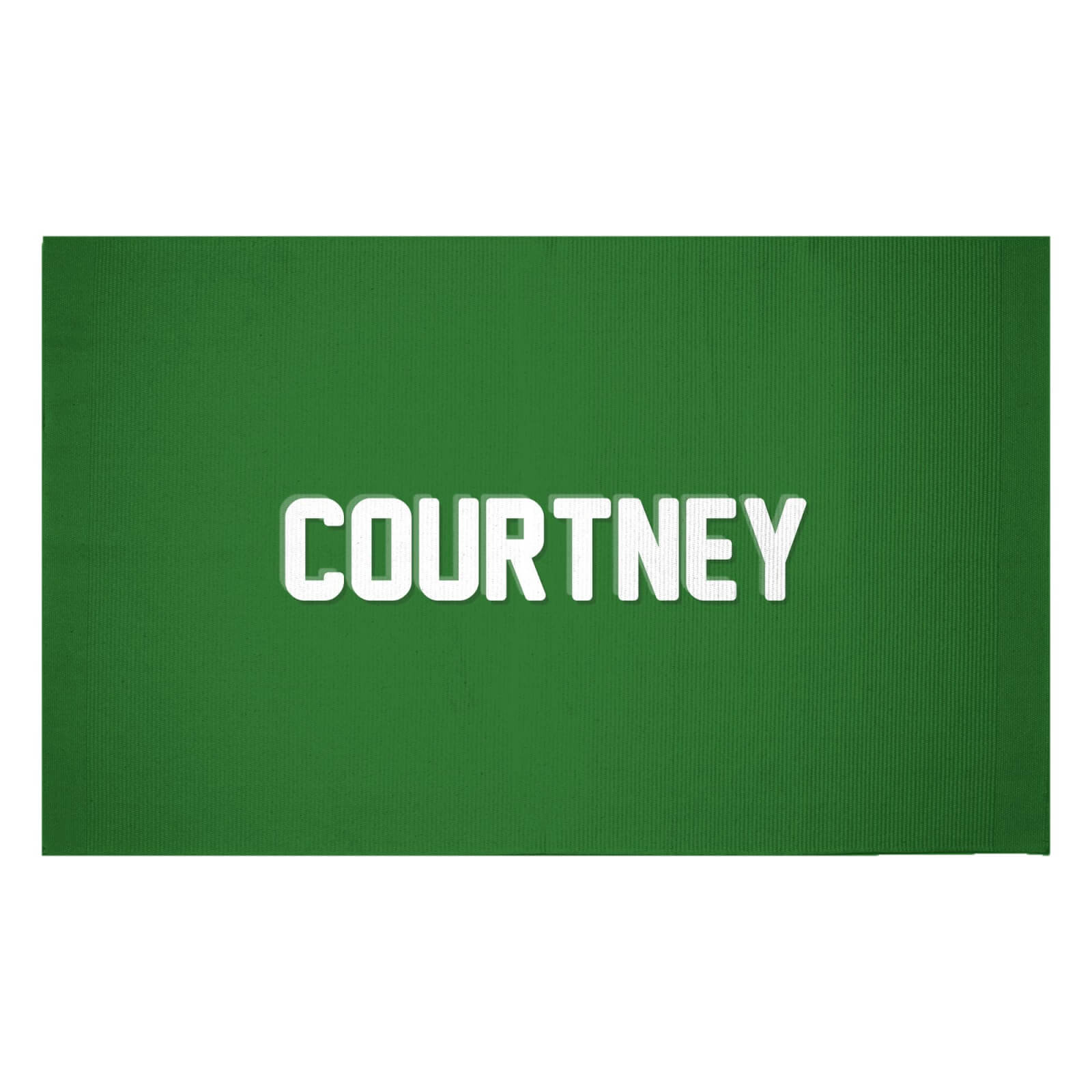 Embossed Courtney Woven Rug - Small