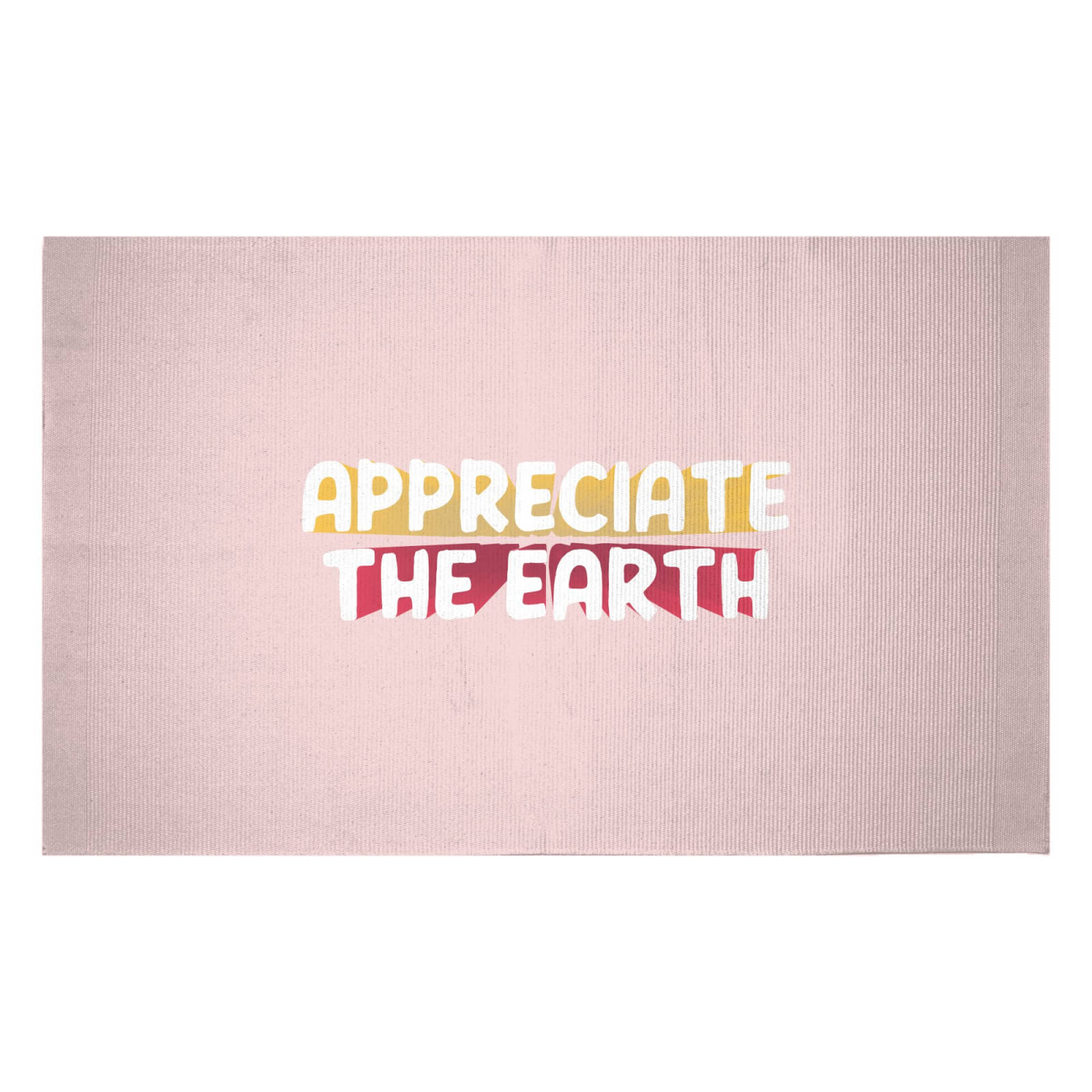 Appreciate The Earth Woven Rug - Small