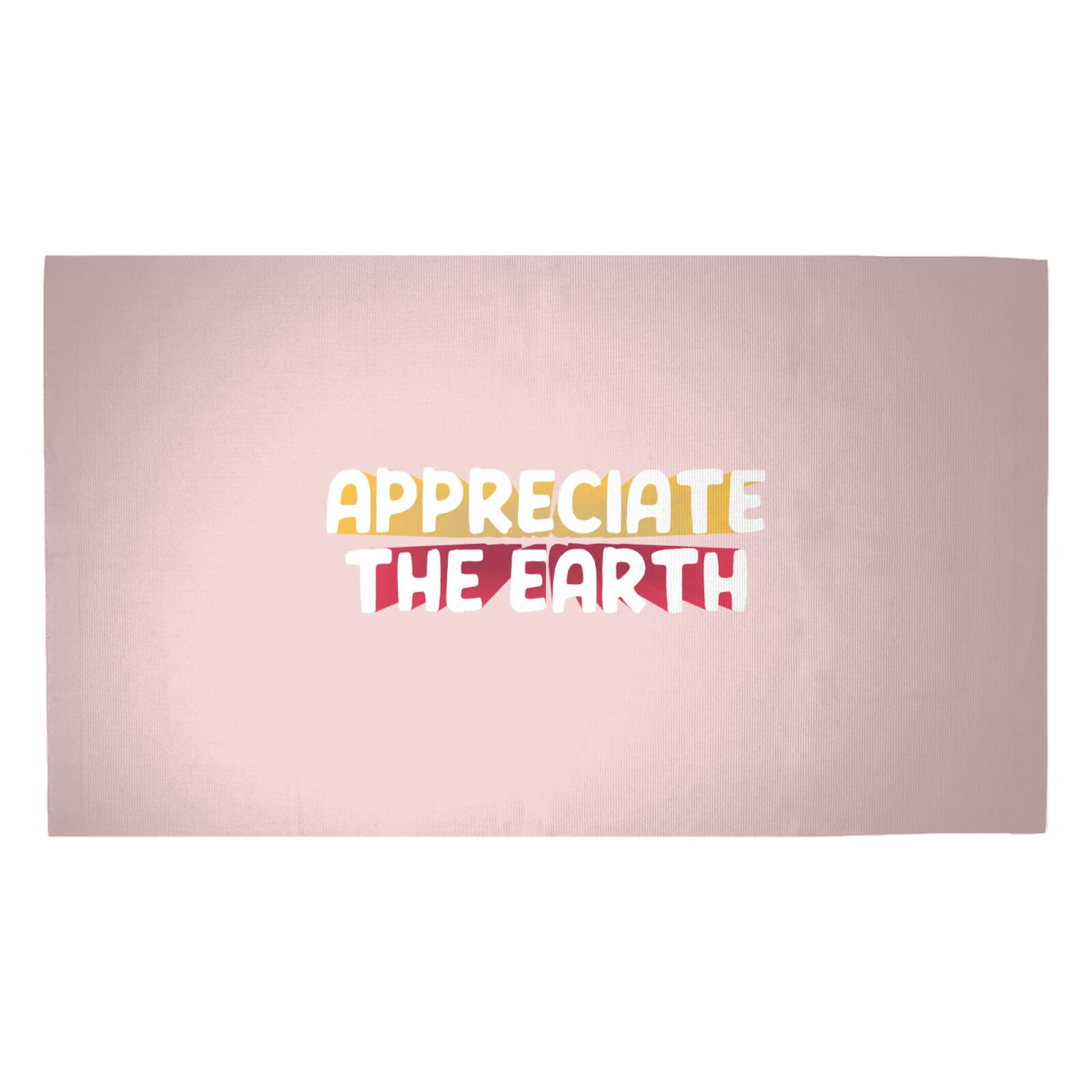 Appreciate The Earth Woven Rug - Medium