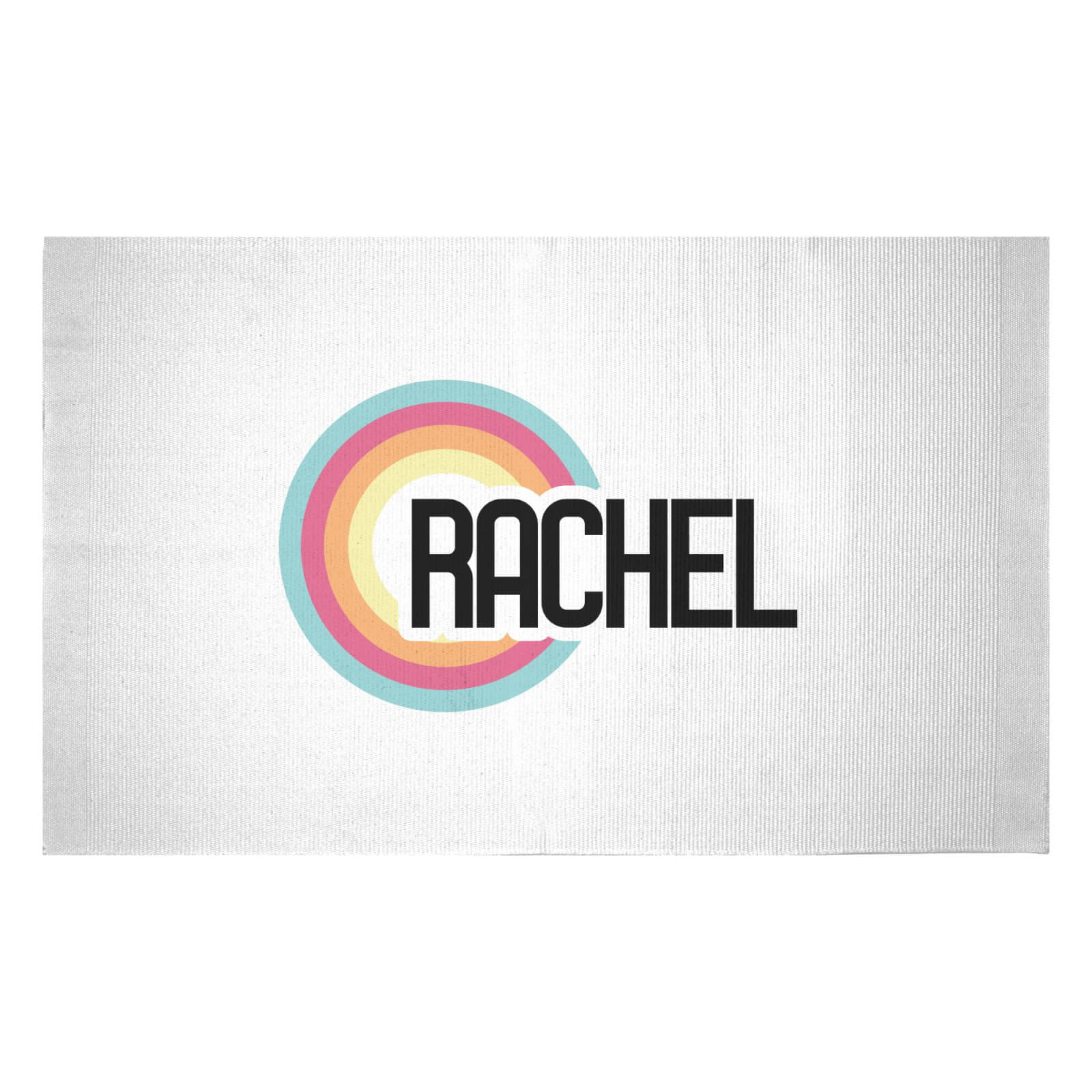 Rachel Rainbow Woven Rug - Small