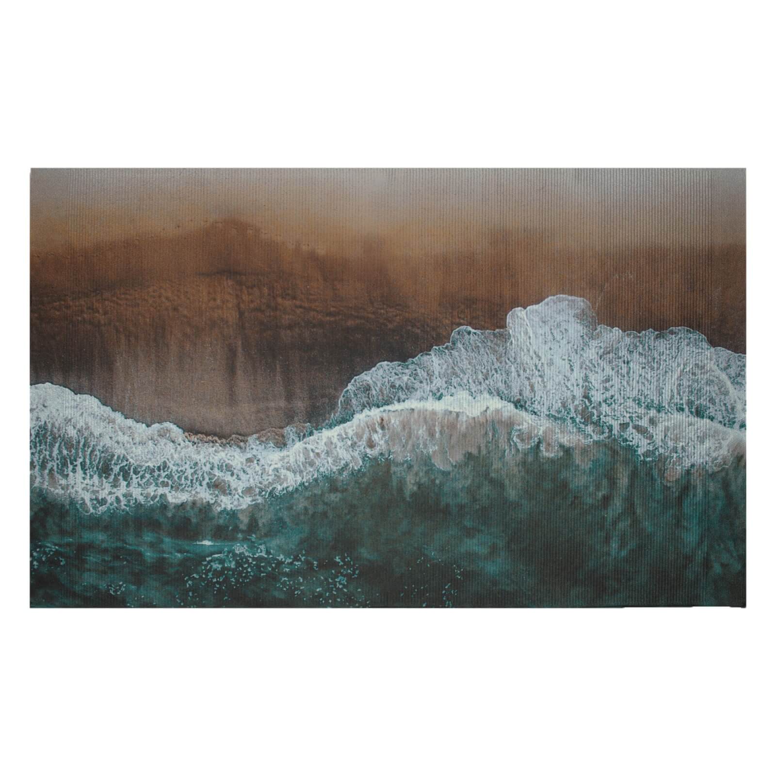 Moody Ocean Woven Rug - Small