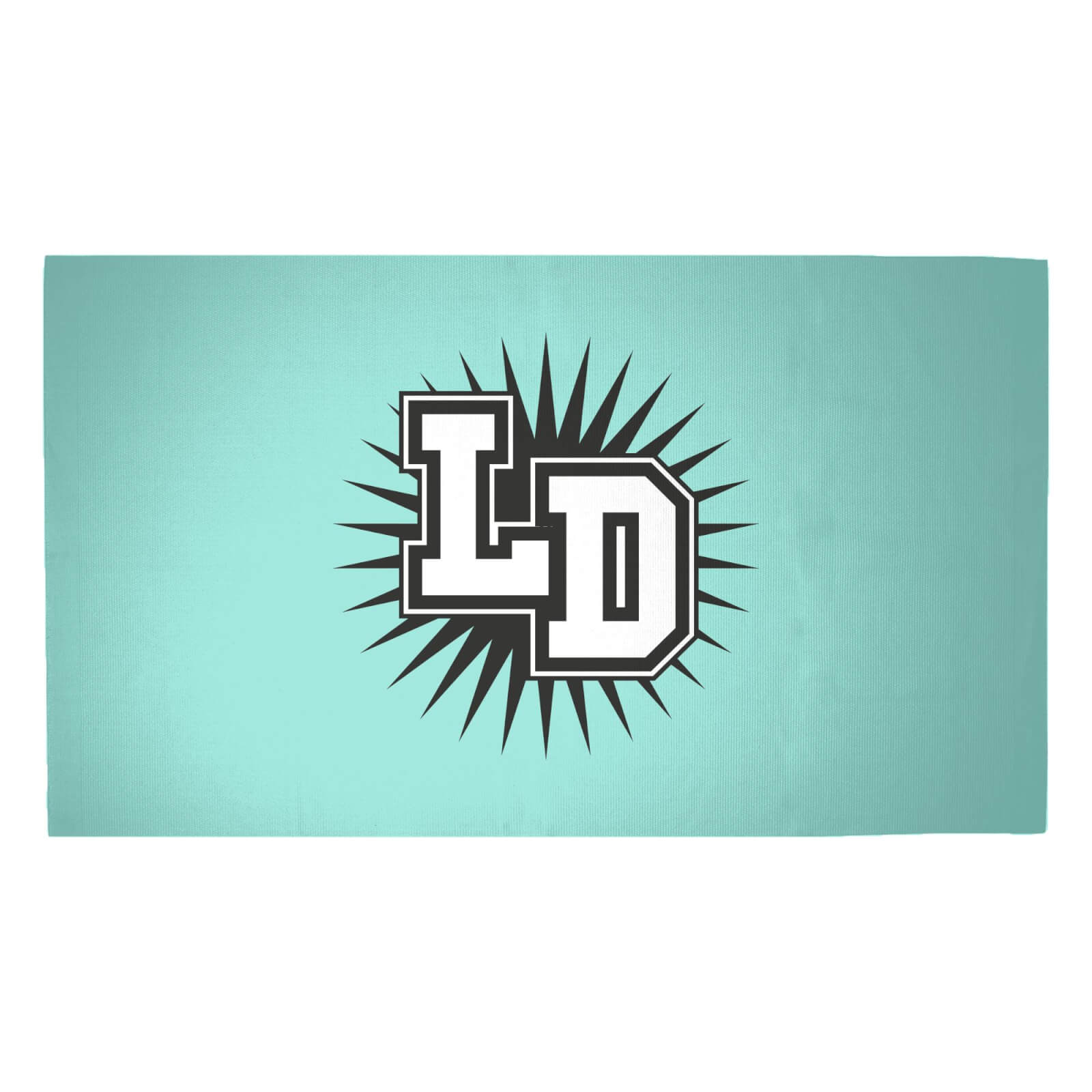 Lockdown Motif Woven Rug - Medium