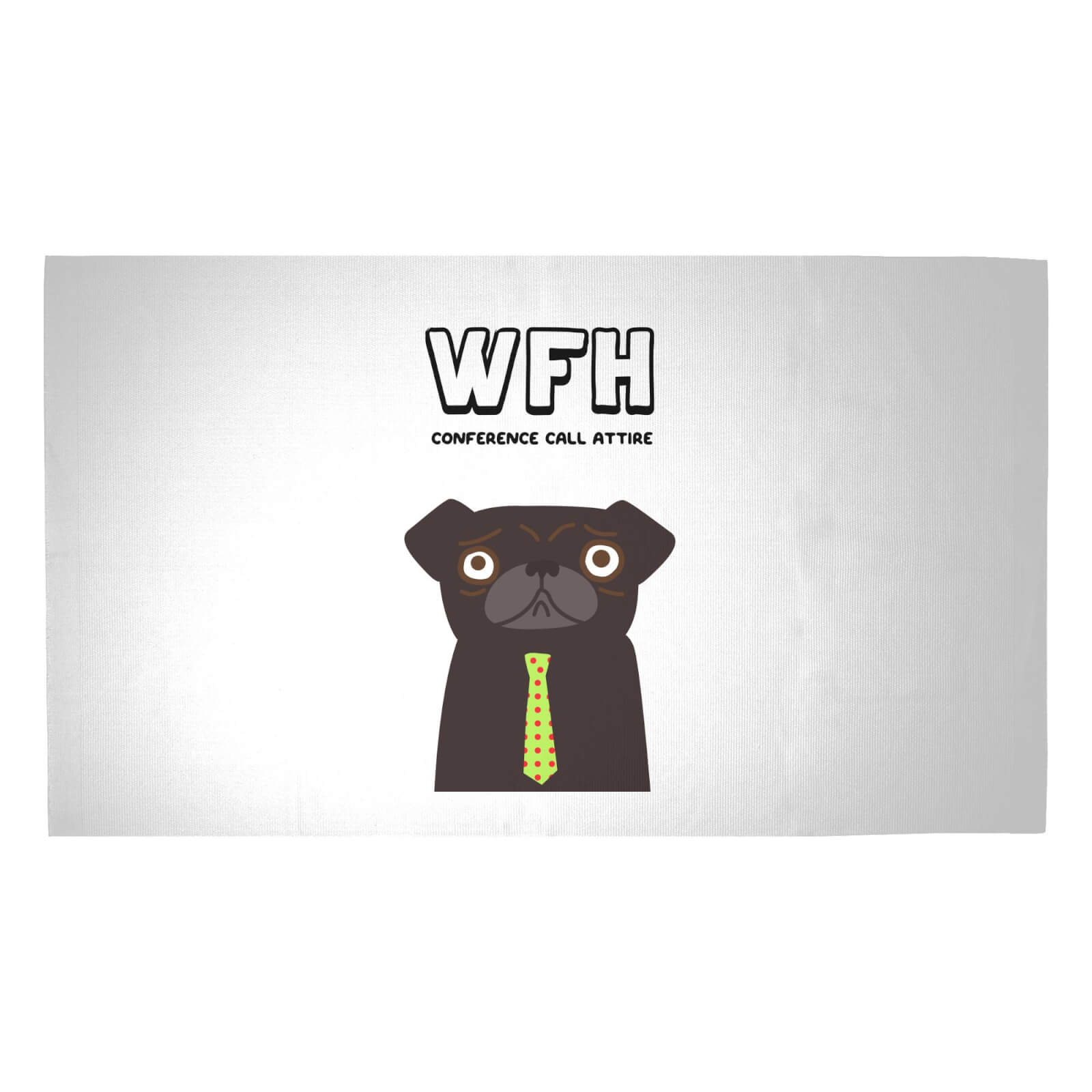 WFH Conference Call Attire Woven Rug - Medium