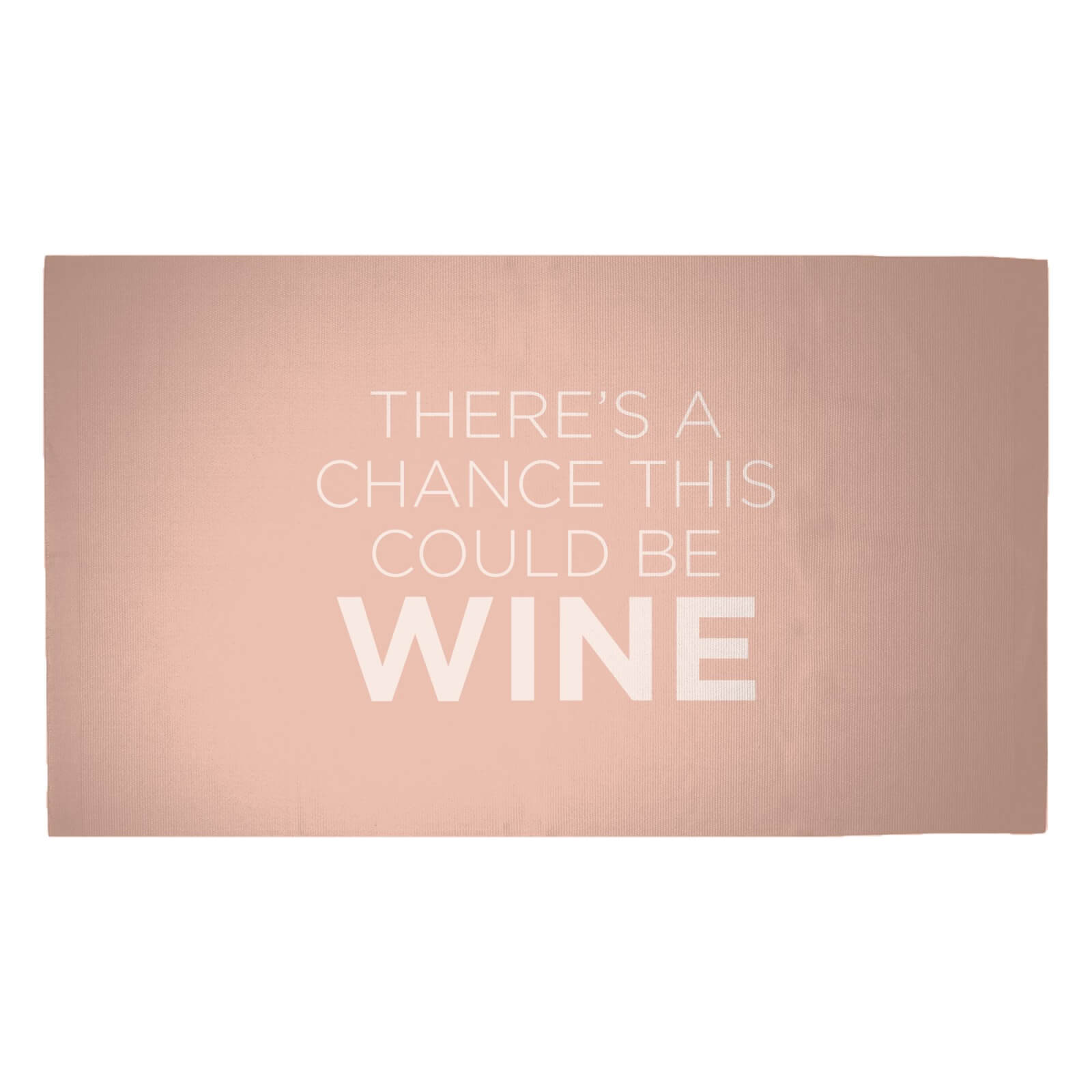 There's A Chance This Could Be Wine Woven Rug - Medium