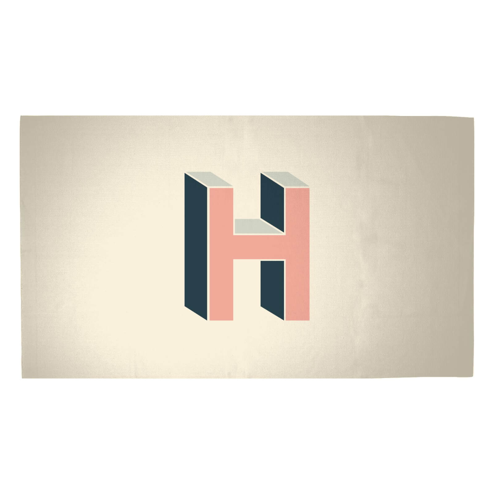 H Woven Rug - Medium