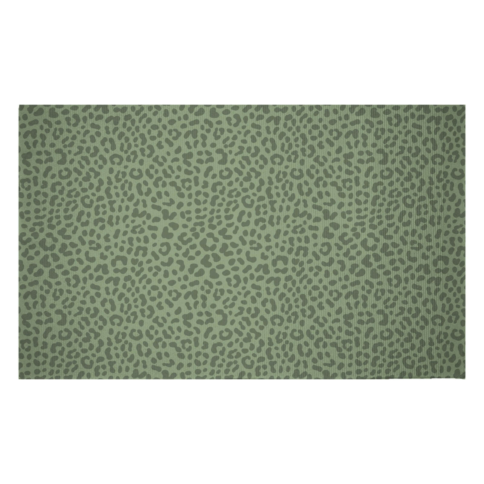Cheetah Print Woven Rug - Small