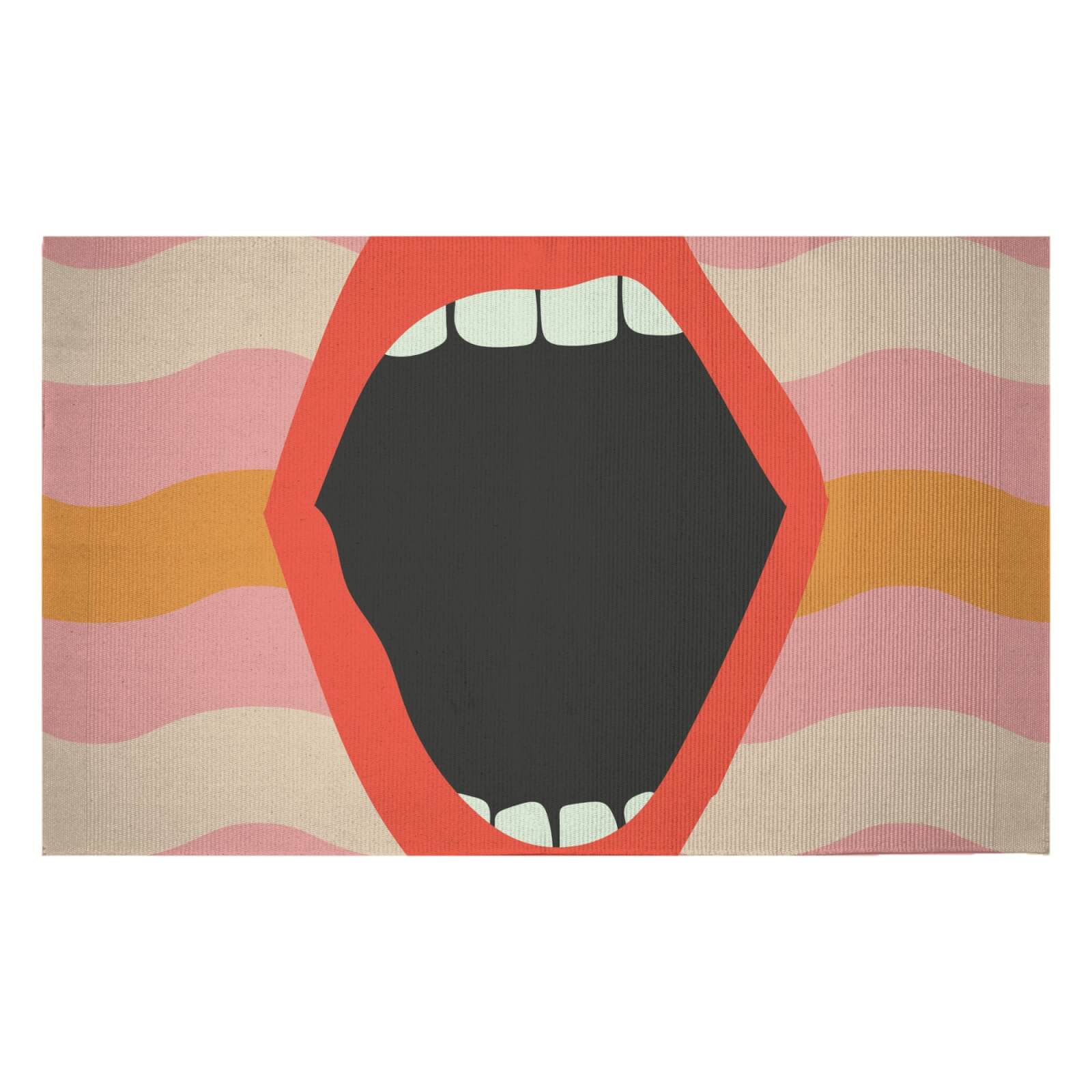 Scream Woven Rug - Small