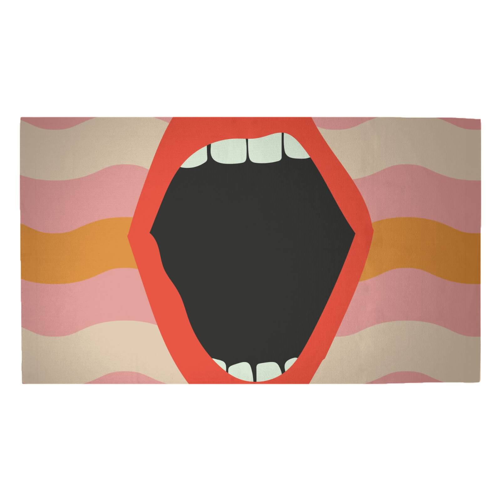 Scream Woven Rug - Medium