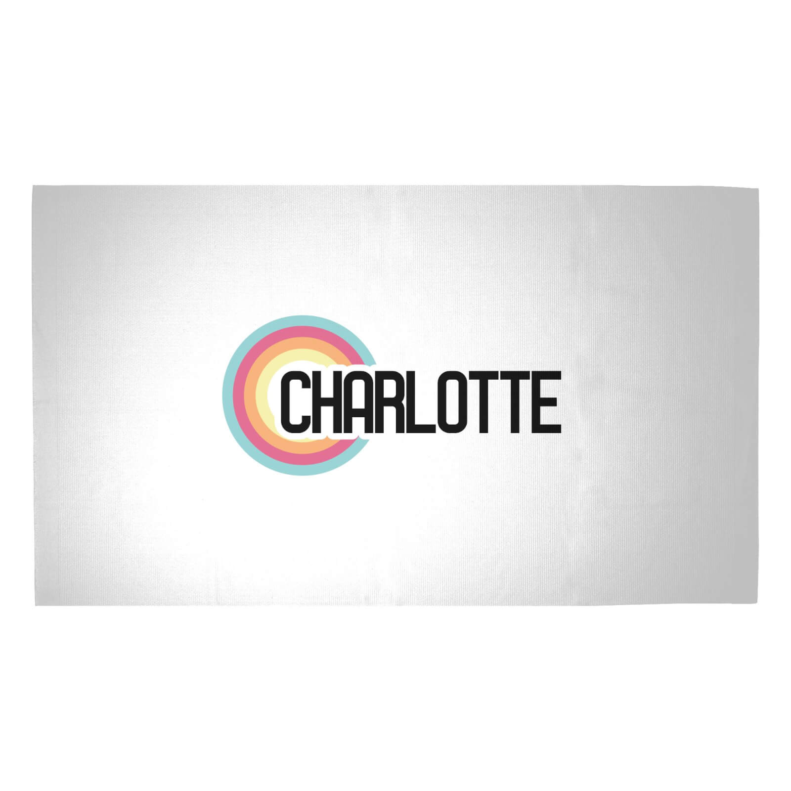 Charlotte Rainbow Woven Rug - Medium