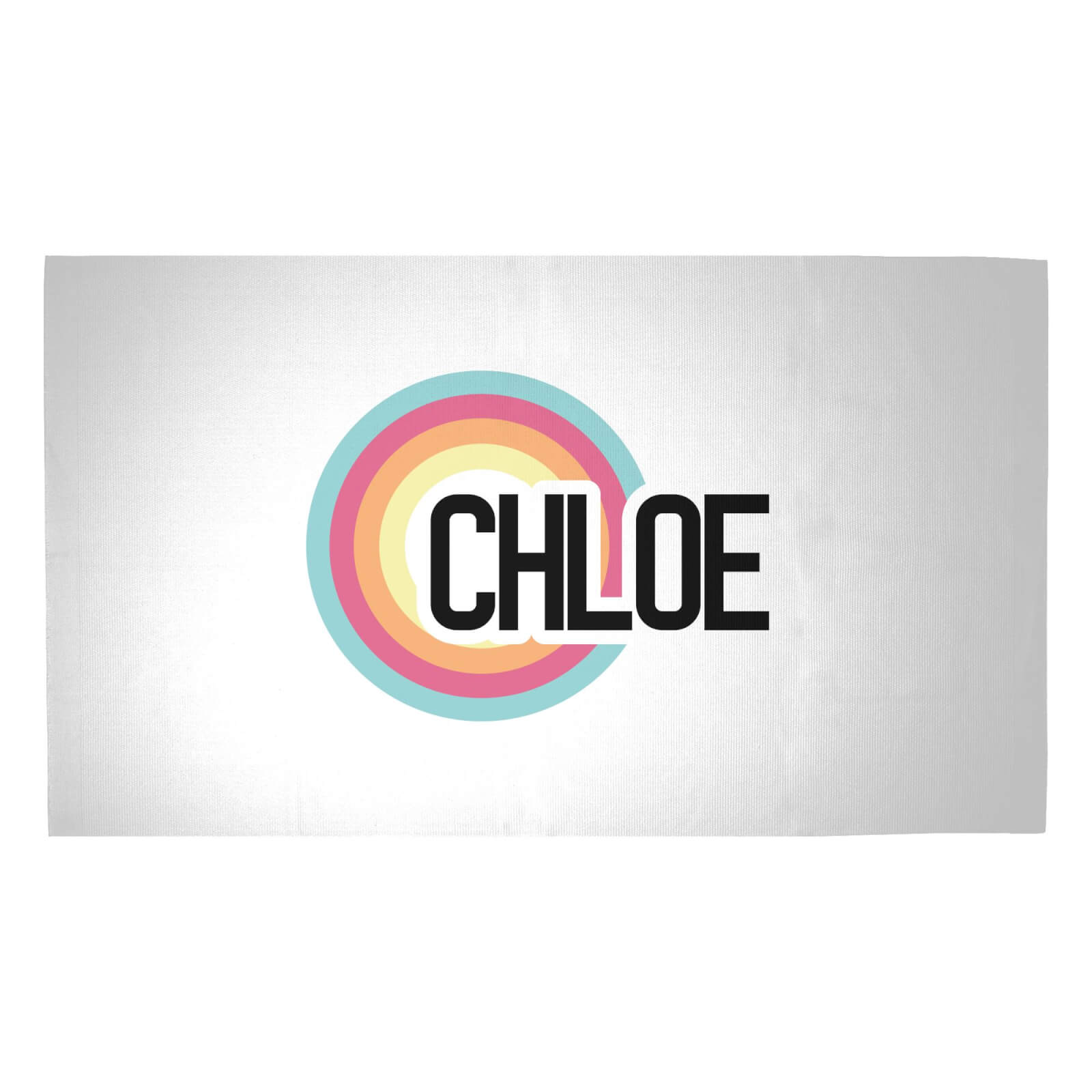Chloe Rainbow Woven Rug - Medium