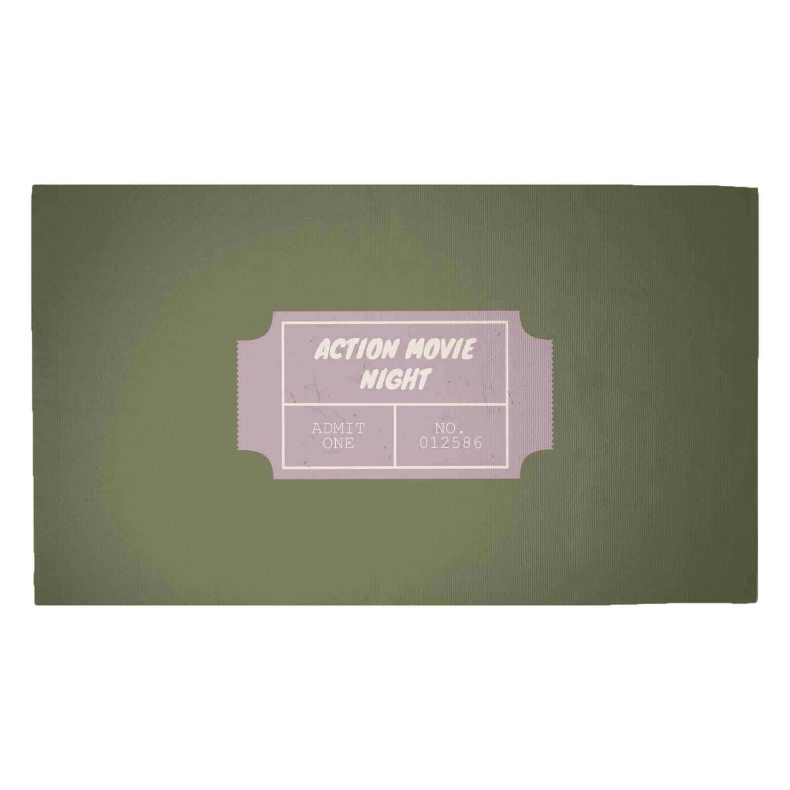 Action Movie Night Woven Rug - Medium