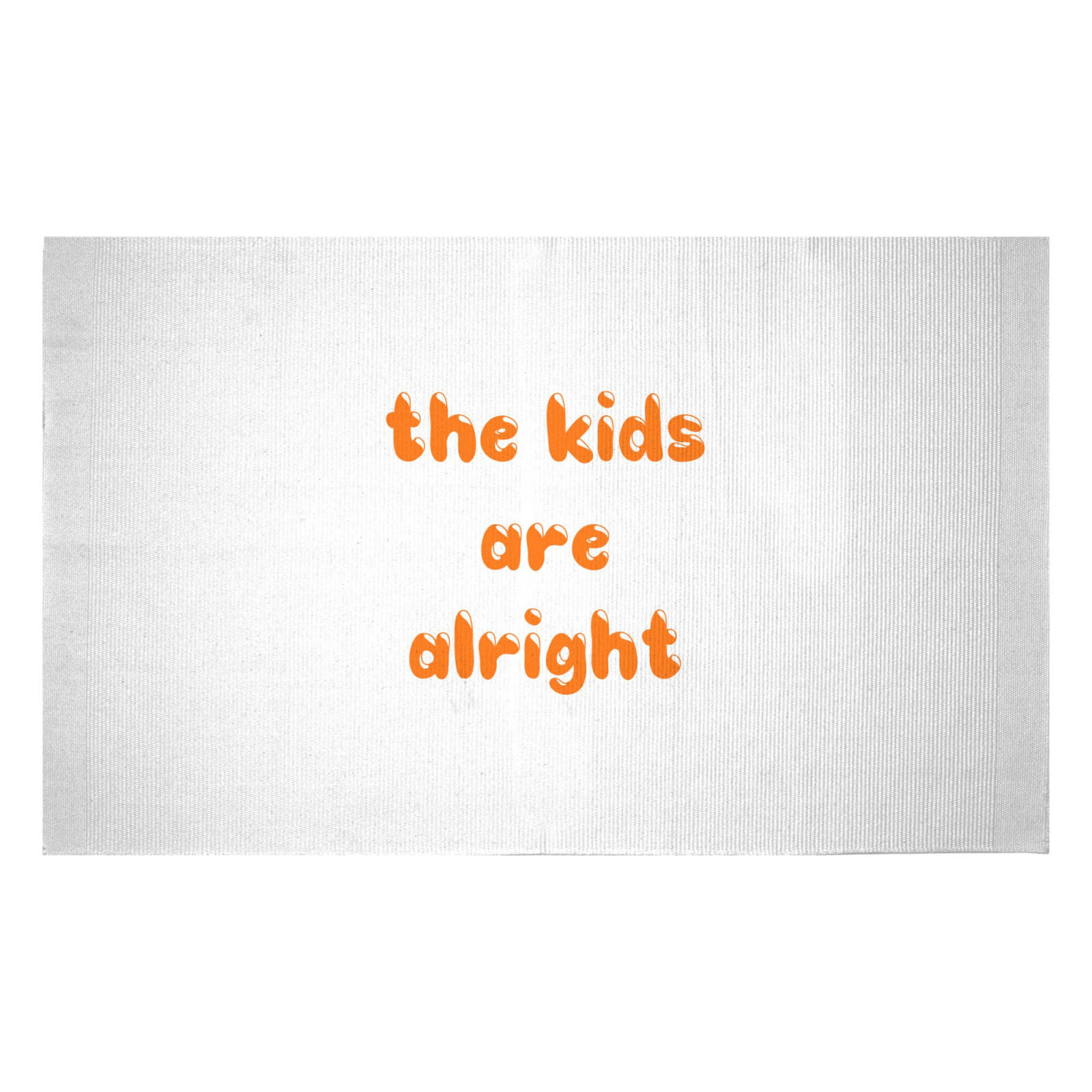 The Kids Are Alright Woven Rug - Small
