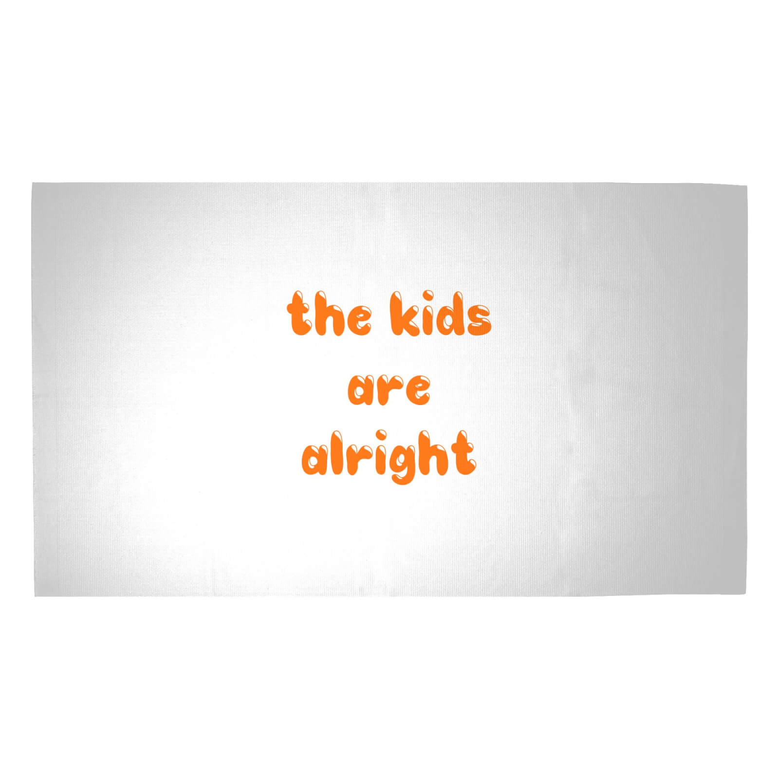 The Kids Are Alright Woven Rug - Medium