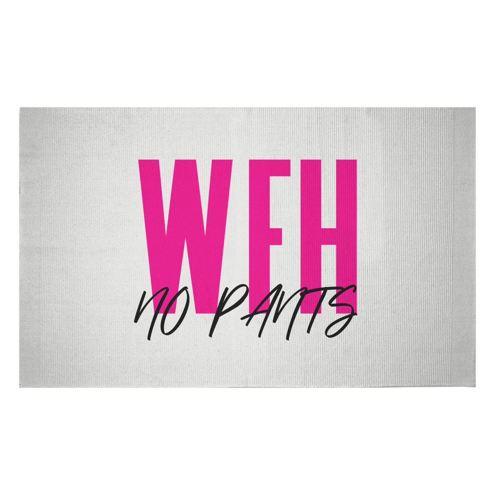WFH No Pants Woven Rug - Small