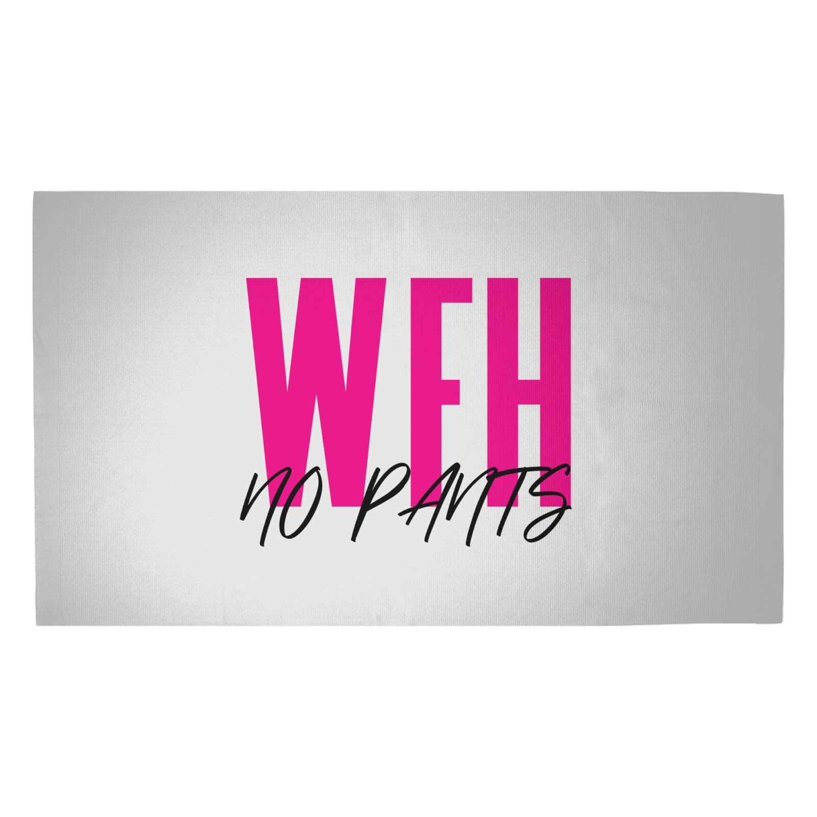 WFH No Pants Woven Rug - Medium