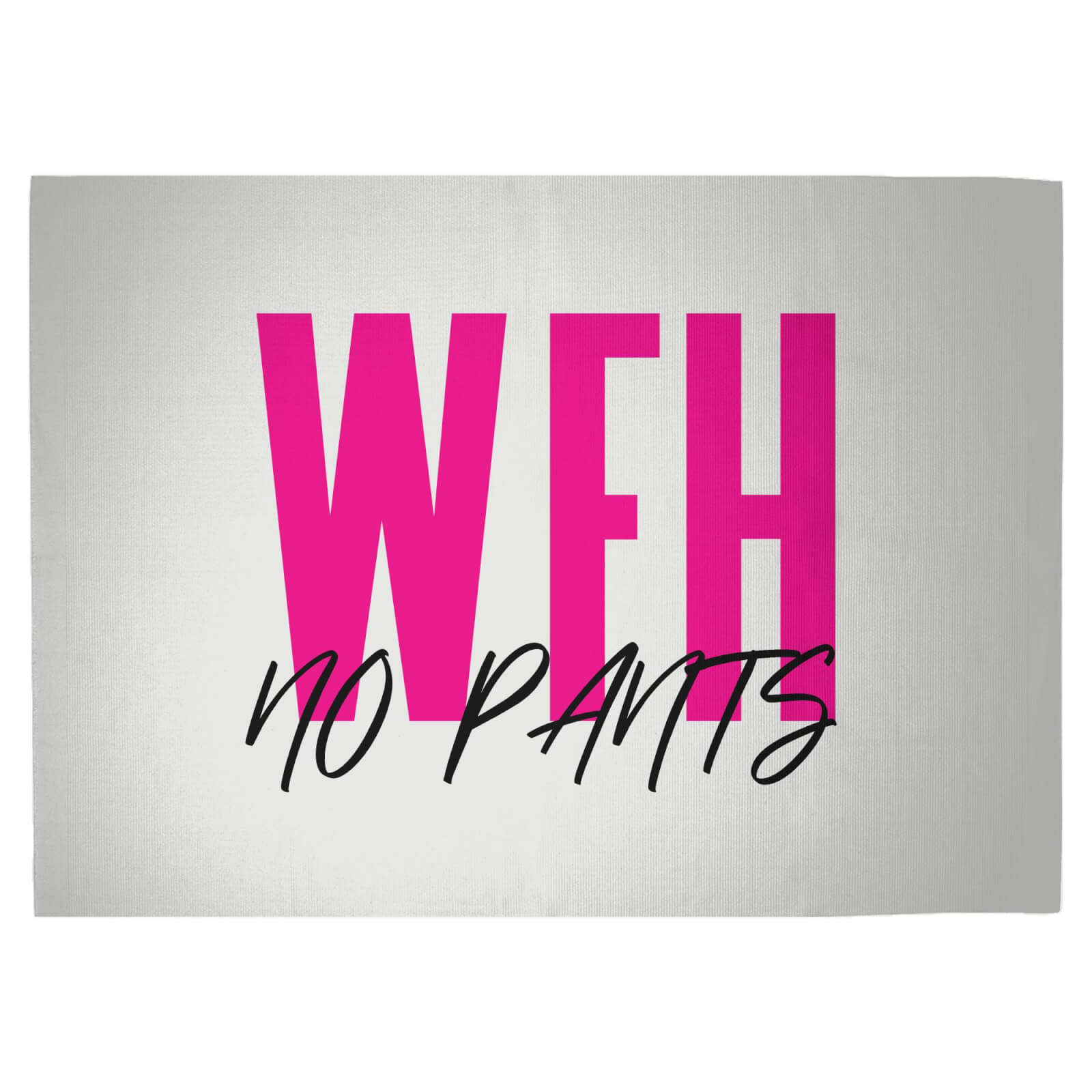 WFH No Pants Woven Rug - Large