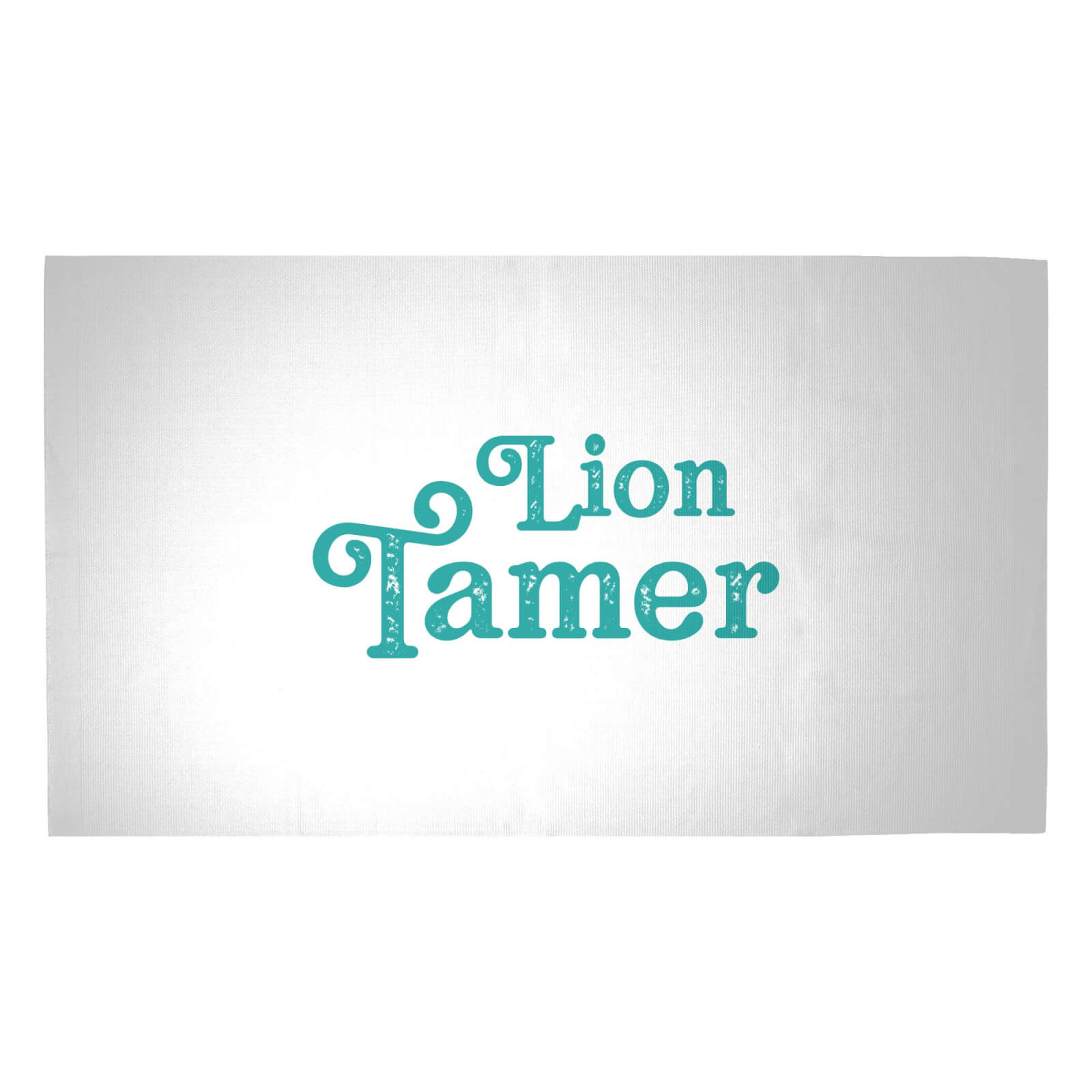 Lion Tamer Woven Rug - Medium