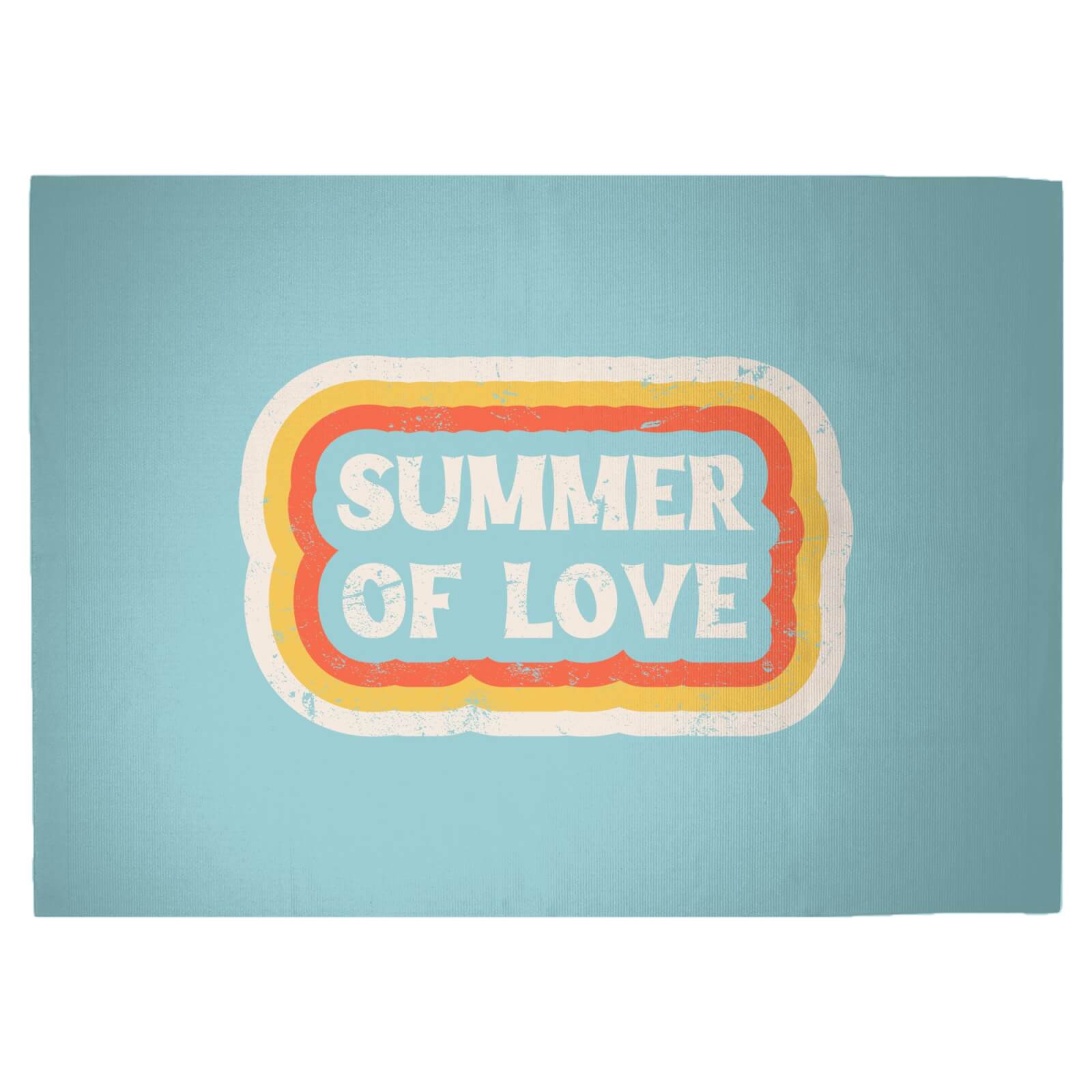 Summer Of Love Woven Rug - Large