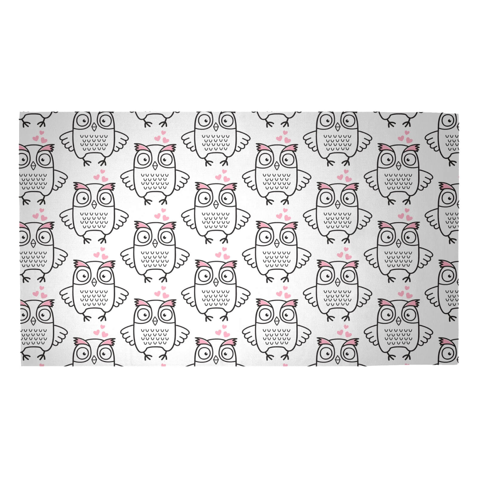 Loving Owl Woven Rug - Medium