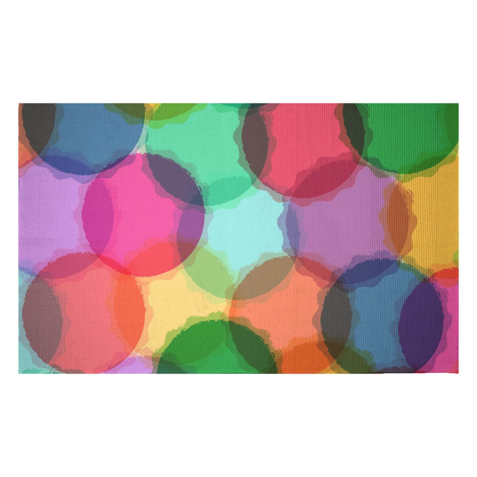 Macaron Feast Woven Rug - Small