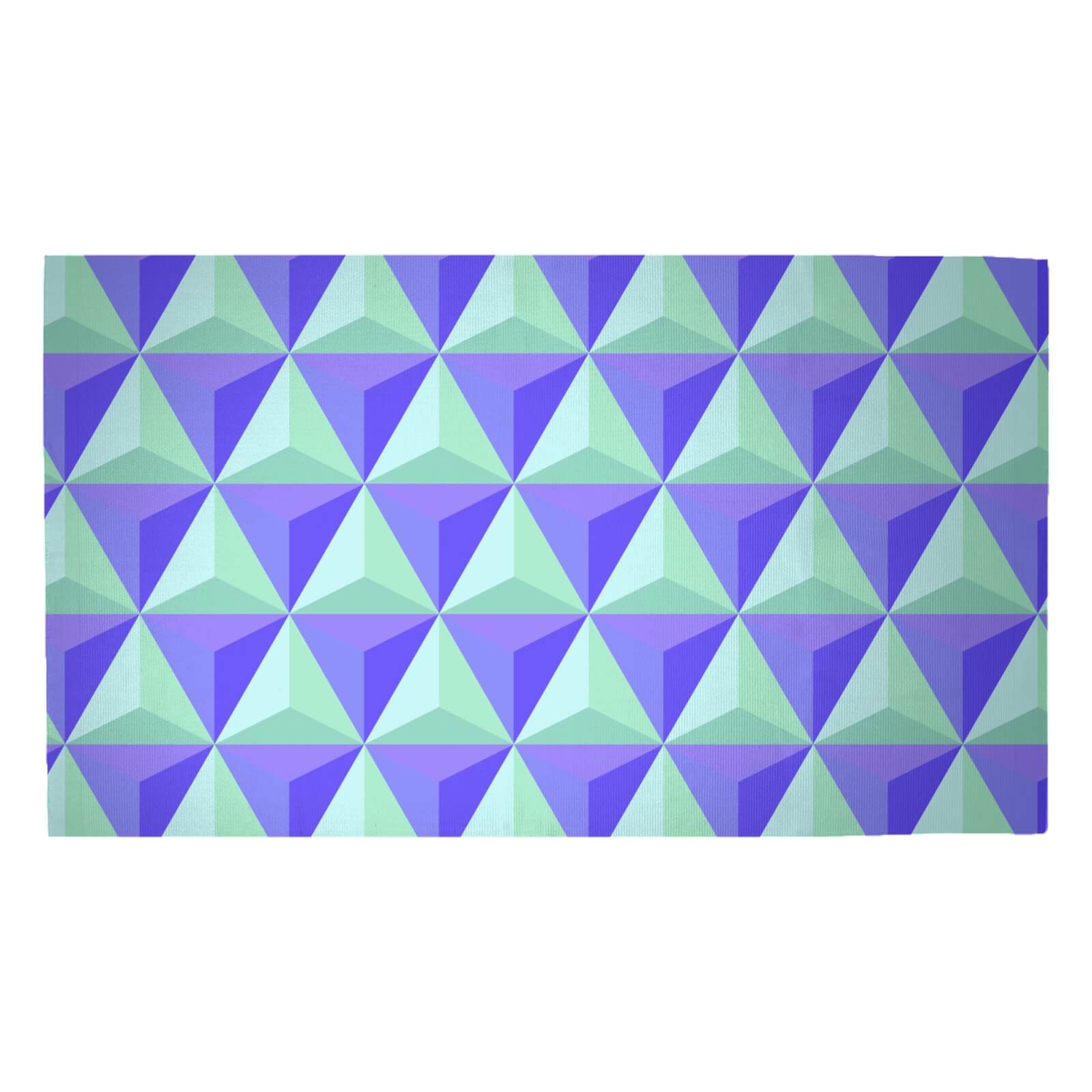 3D Triangle Woven Rug - Medium