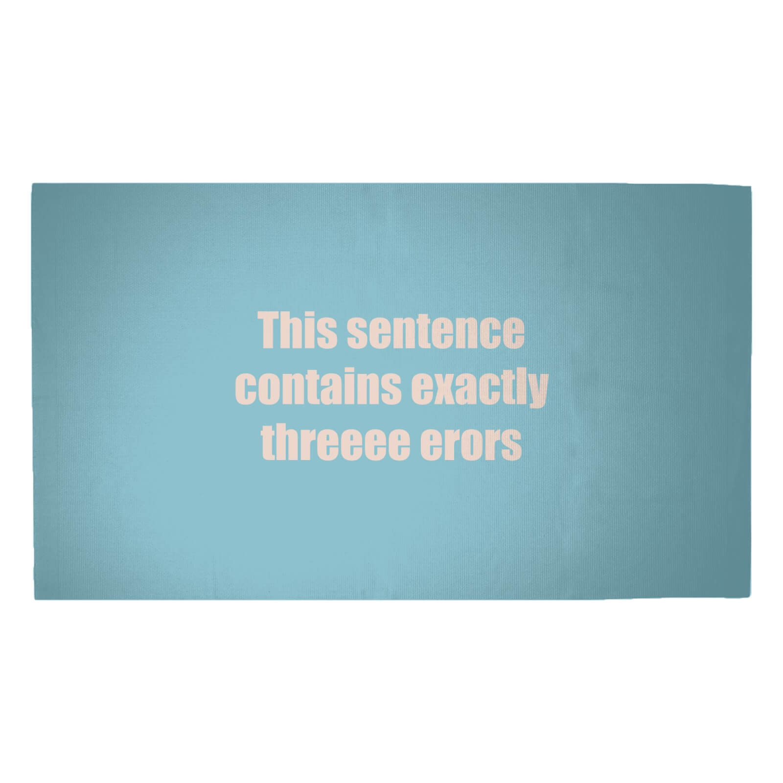 This Sentence Contains Woven Rug - Medium