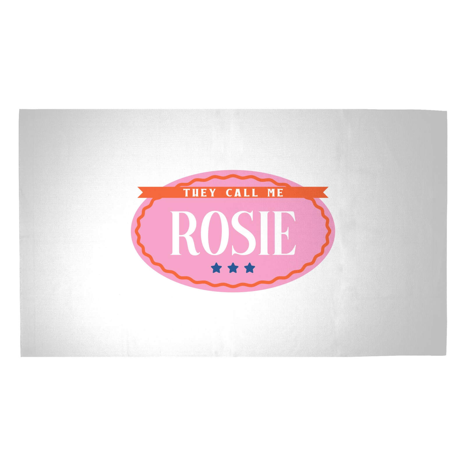 They Call Me Rosie Woven Rug - Medium