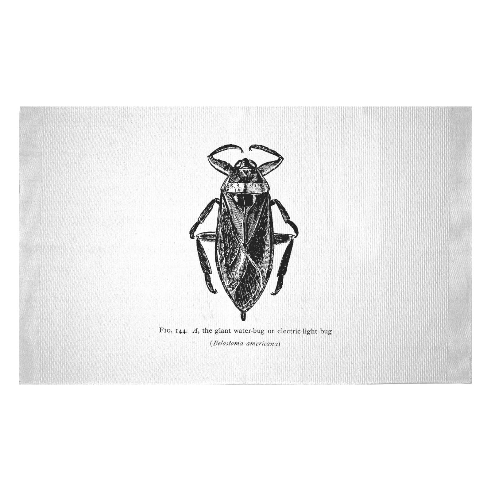 Water Bug Fig. Woven Rug - Small